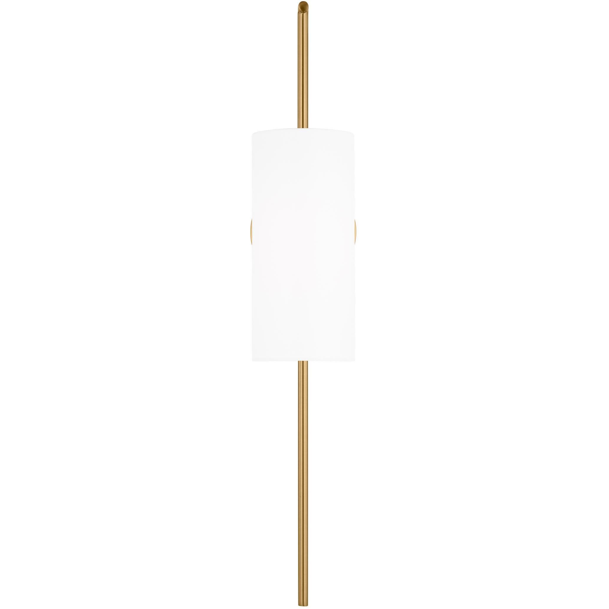 ED Ellen DeGeneres Lowell 1 Light 5 inch Burnished Brass Sconce Wall Light