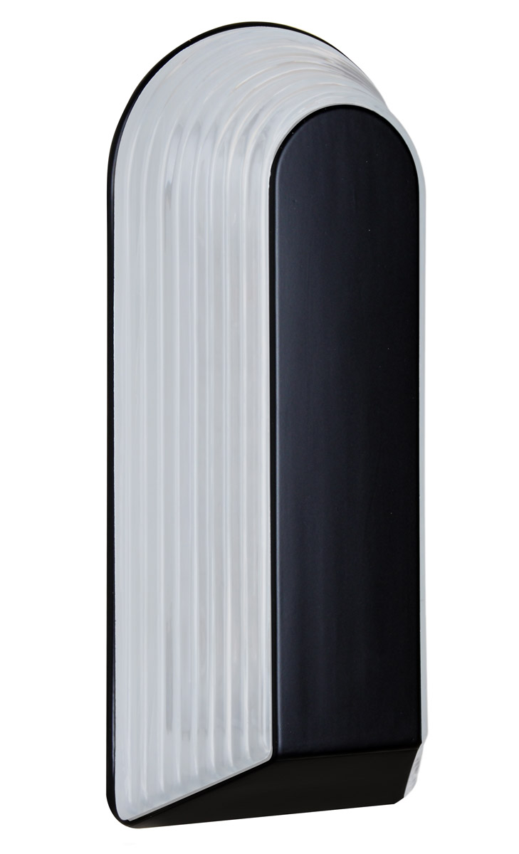 2433 Series 2 Light 15 inch Black Outdoor Sconce, Costaluz