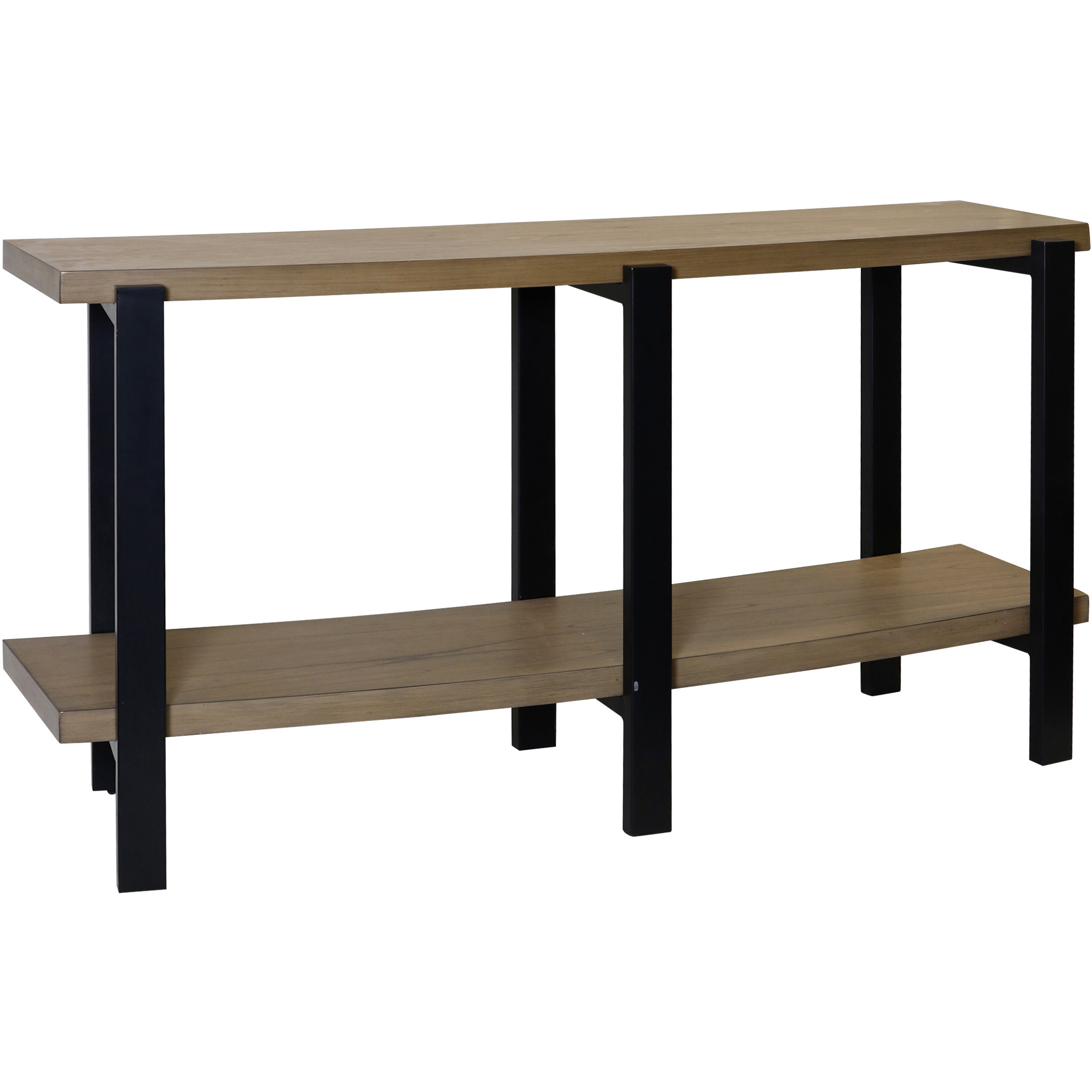 Cameron 60 X 14 inch Brown and Black Console table