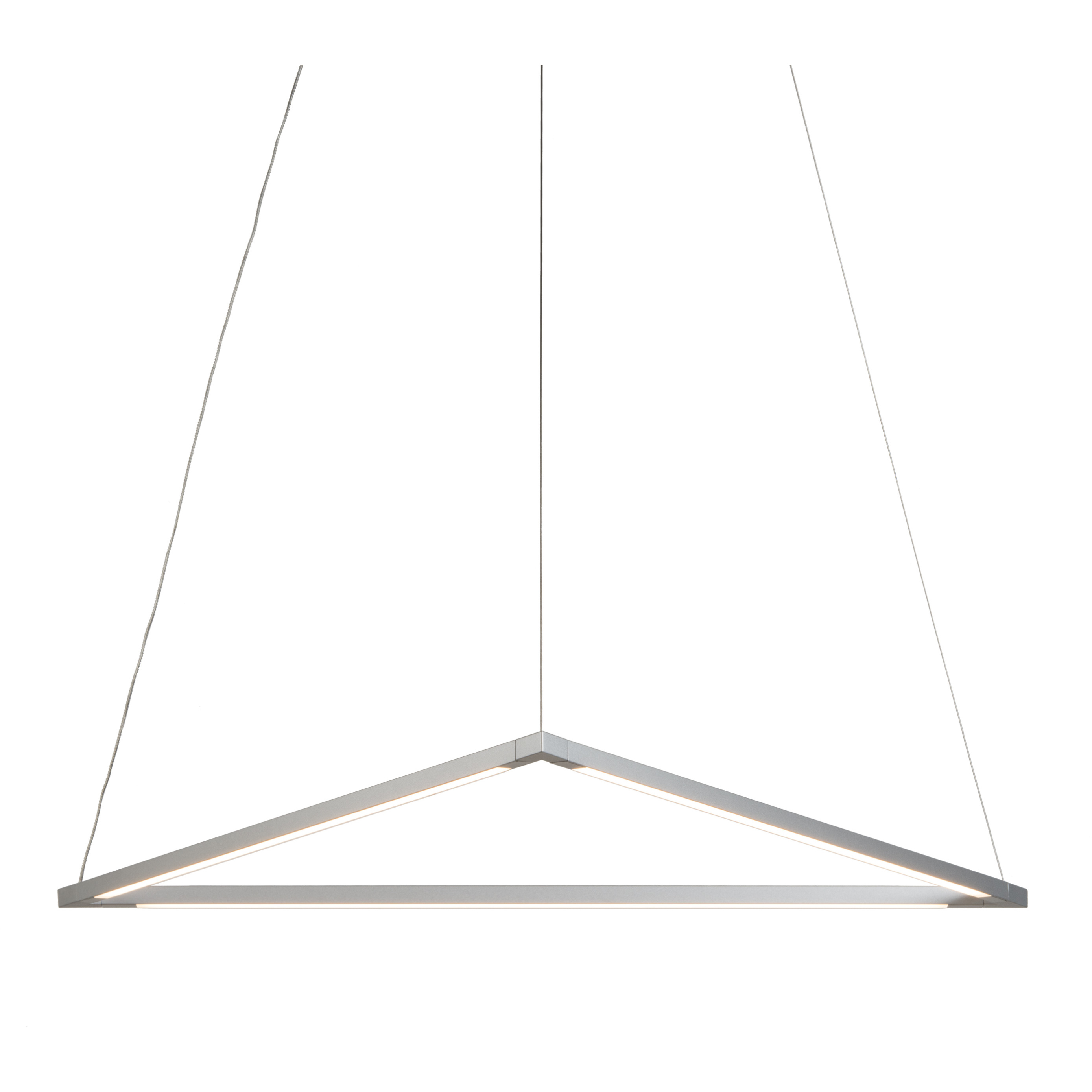 Koncept ZBP-24-T-SW-SIL-CNP Z-Bar LED 22.88 inch Silver Pendant Ceiling ...
