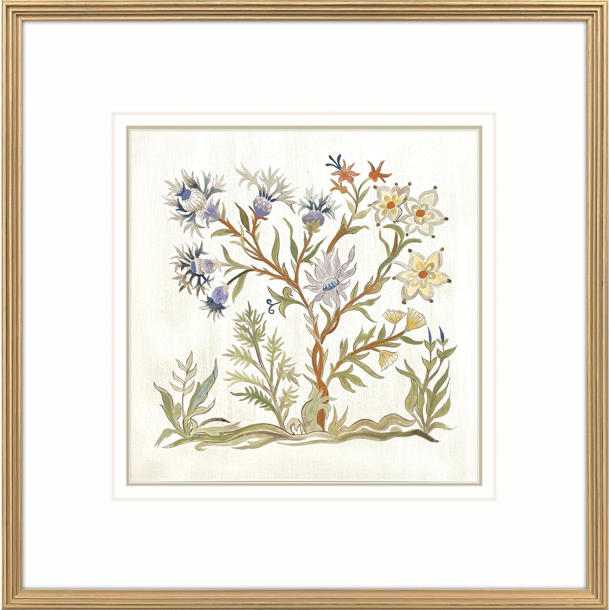 Botanica 22083 Multi and Blue and Green and Yellow Framed Art, The Studio