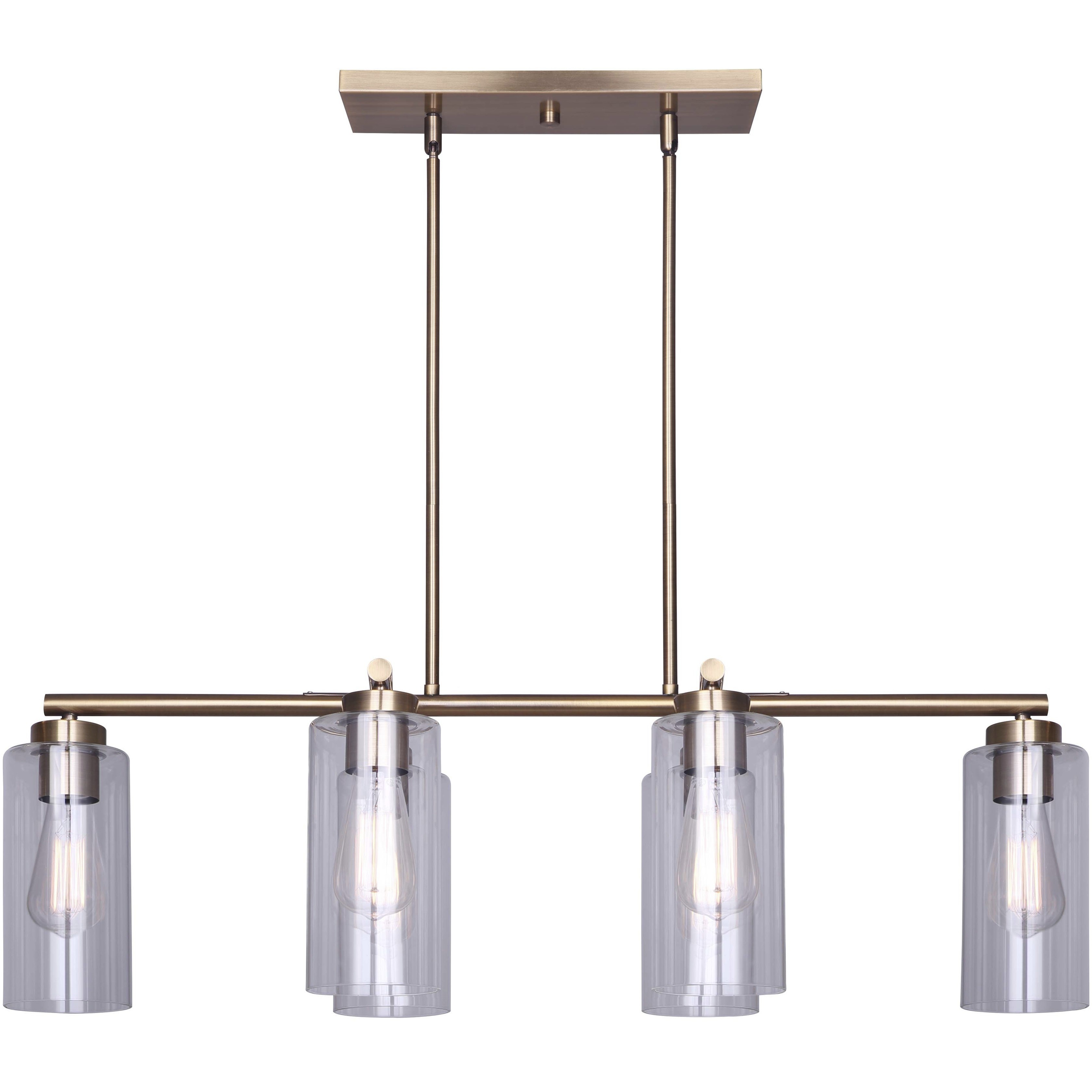 Jett 6 Light 34.5 inch Gold Chandelier Ceiling Light