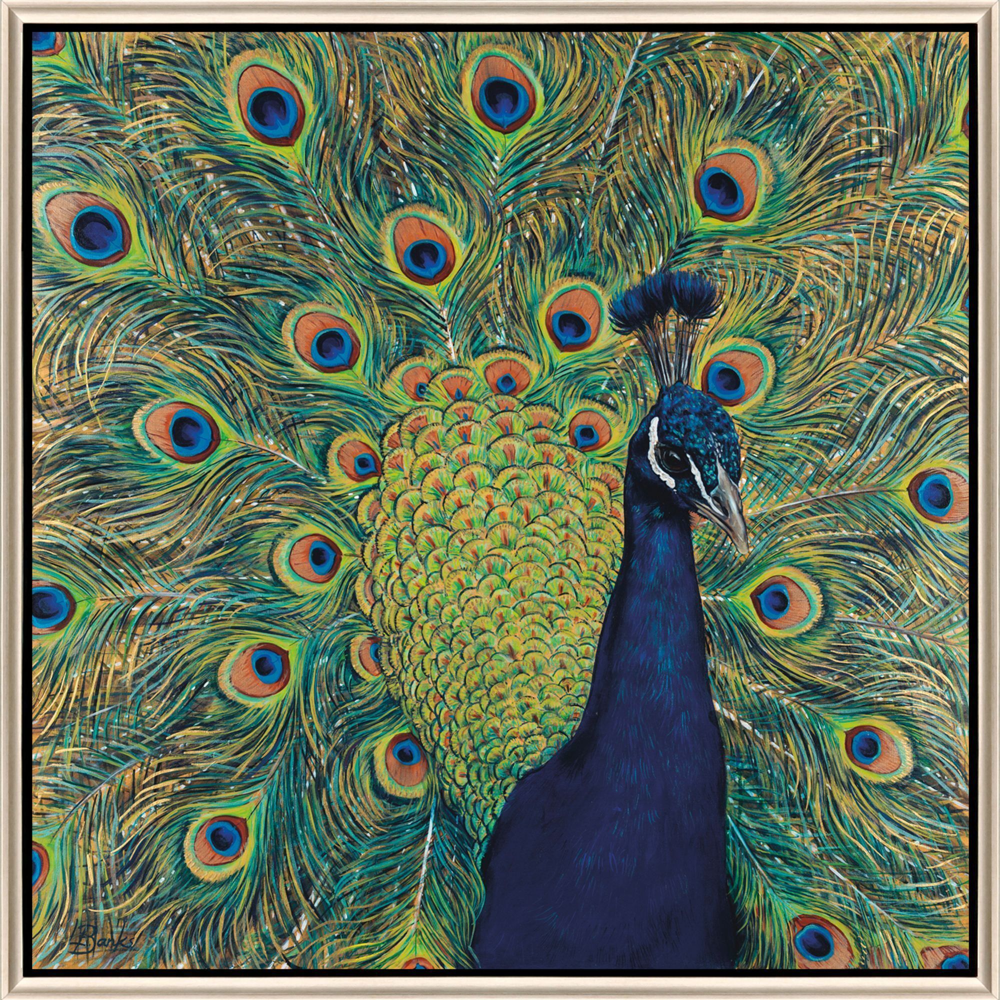 Paragon Blue and Green and Yellow Canvas
