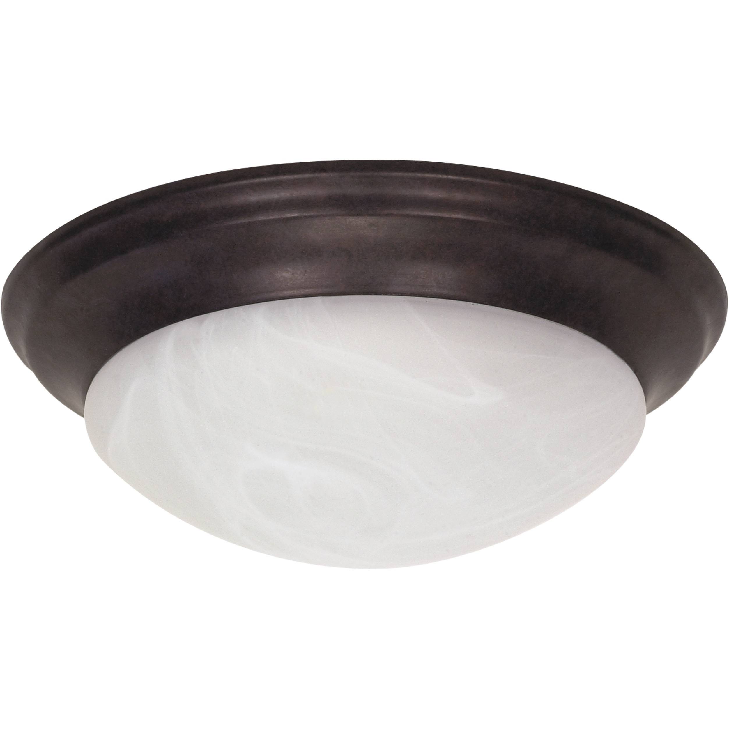 Brentwood 2 Light 14 inch Old Bronze Flush Mount Ceiling Light