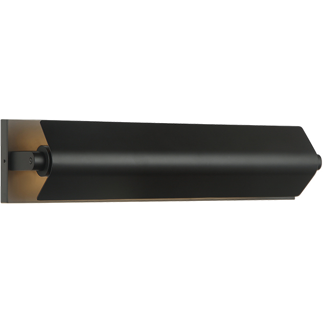 Finneas LED 18.5 inch Black Wall Sconce Wall Light