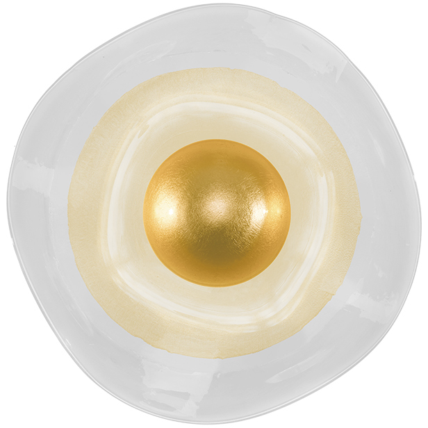 Embark 1 Light 8 inch Gold Sconce Wall Light