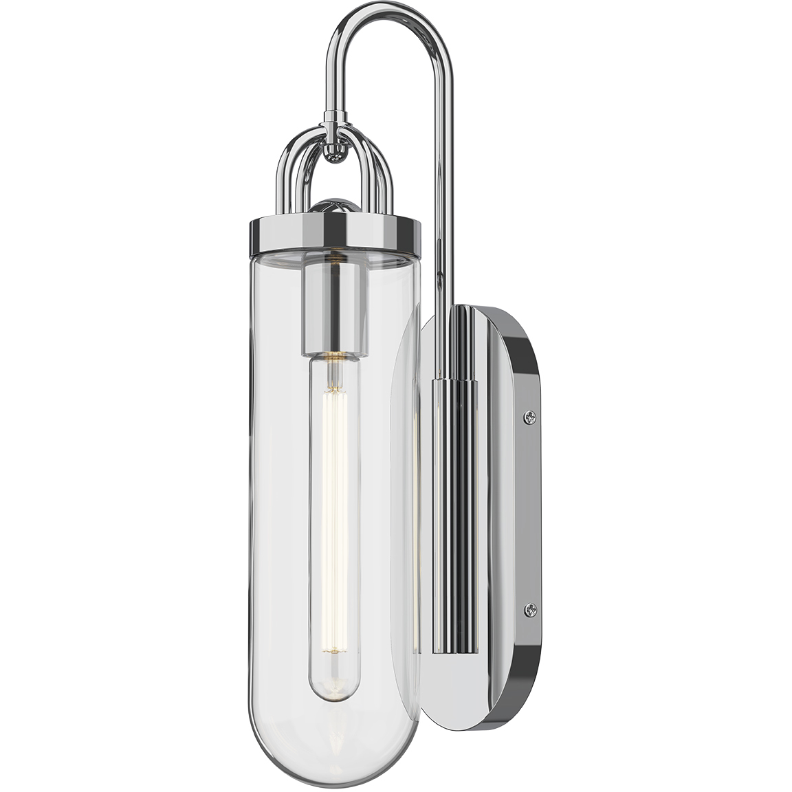 Alora Mood Lancaster 1 Light 4.63 inch Chrome Wall/Vanity Light Wall Light