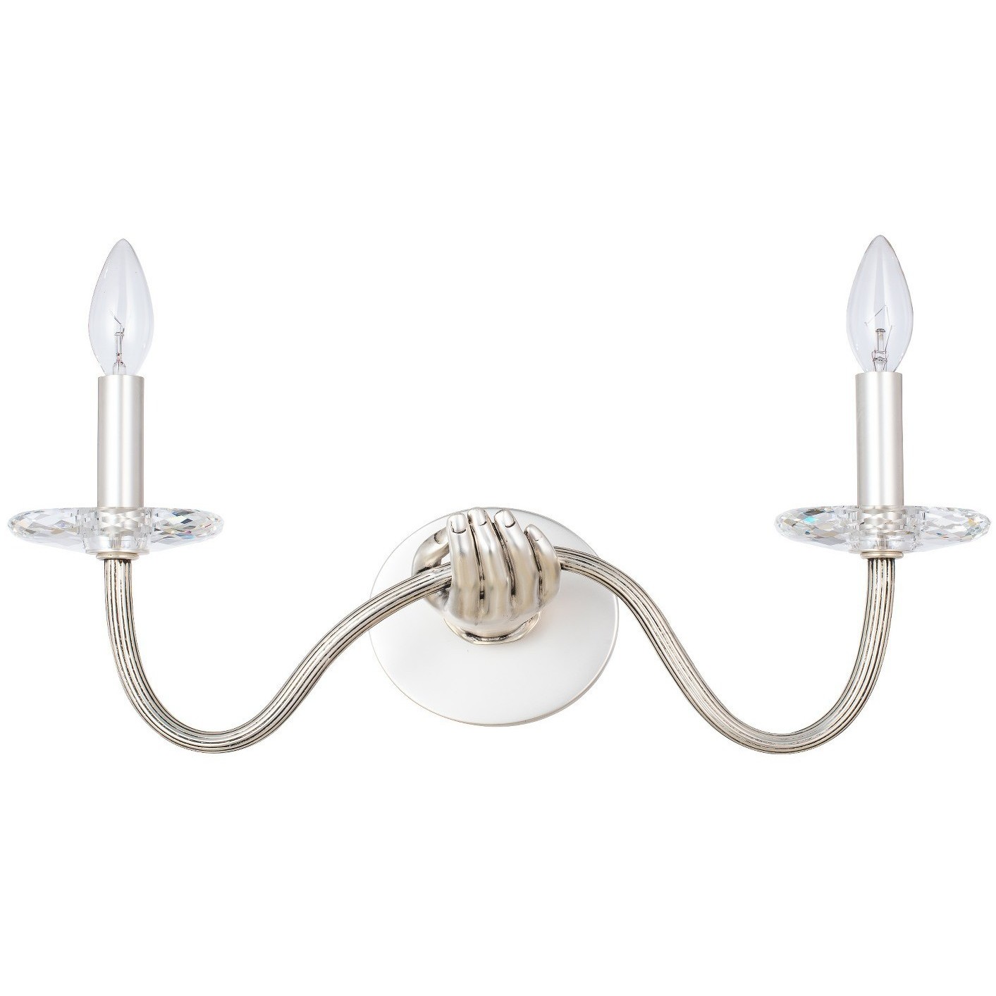 Venus Wall Sconce Wall Light in Pewter