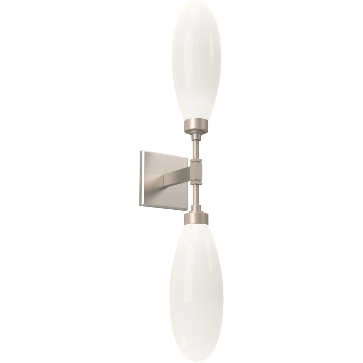 Fiori LED 4.5 inch Beige Silver Indoor Sconce Wall Light in Metallic Beige Silver, Double
