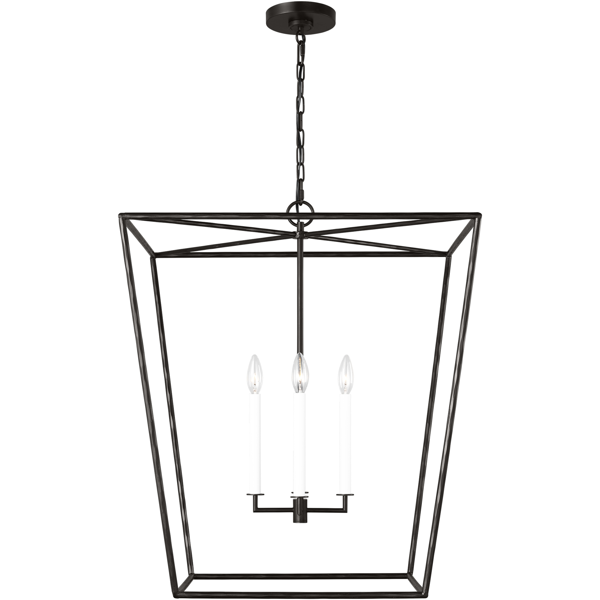 ED Ellen DeGeneres Viota 4 Light 25 inch Aged Iron Pendant Ceiling Light