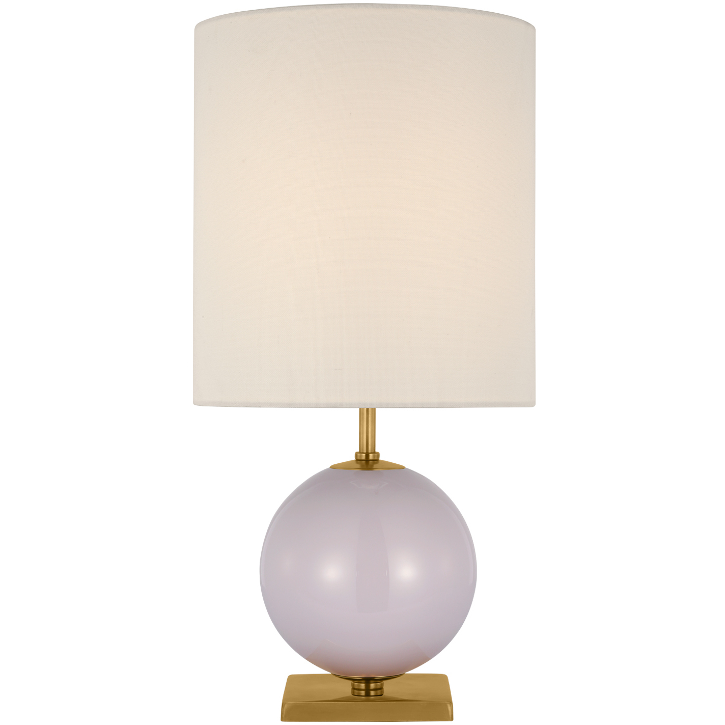 kate spade new york Elsie 20.5 inch 15 watt Lilac Table Lamp Portable Light, Small