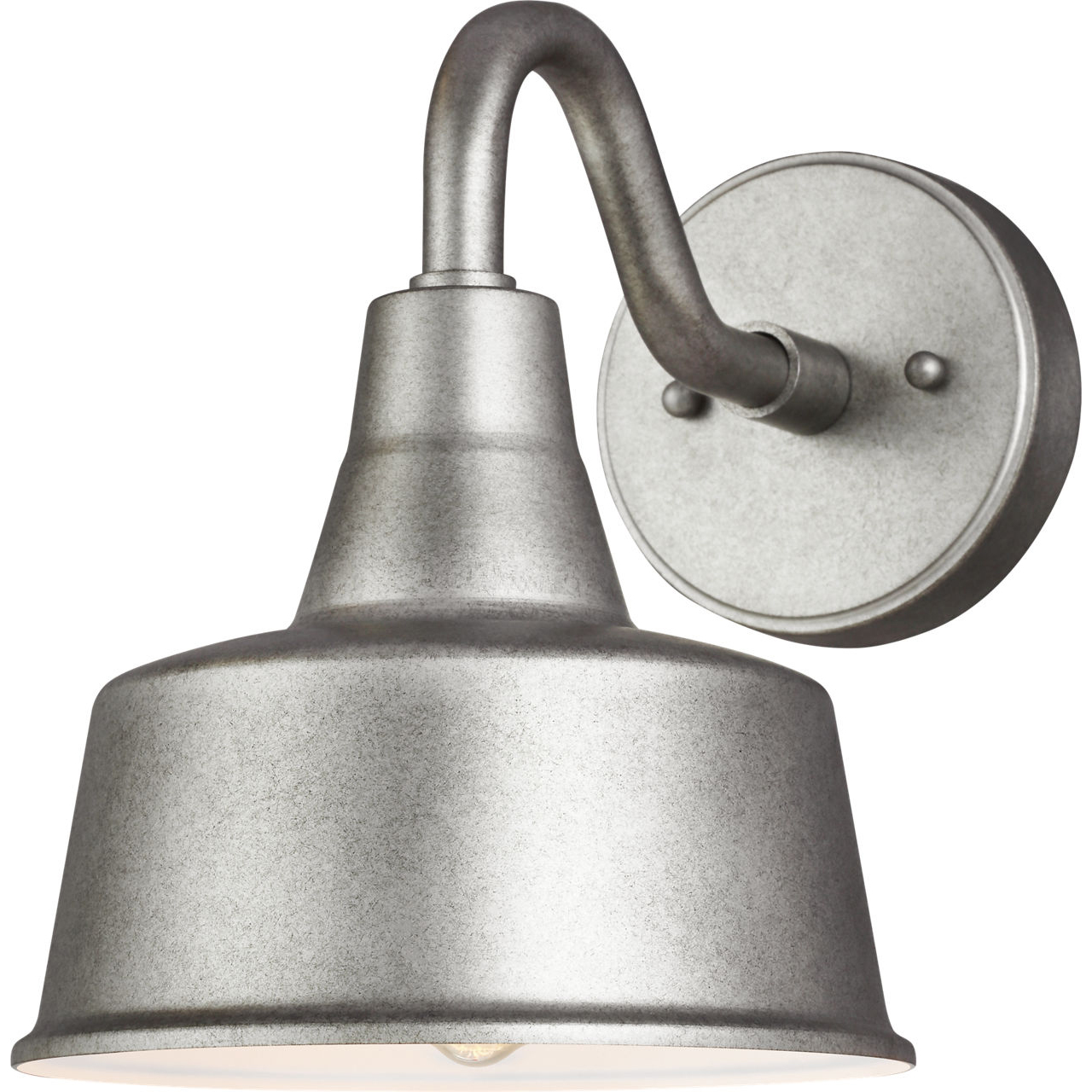 Sean Lavin Barn Light 1 Light 10 inch Weathered Pewter Outdoor Wall Lantern, Small