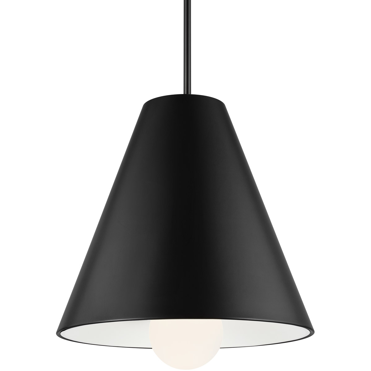 Sean Lavin Joni LED 17.2 inch Matte Black Pendant Ceiling Light, Integrated LED