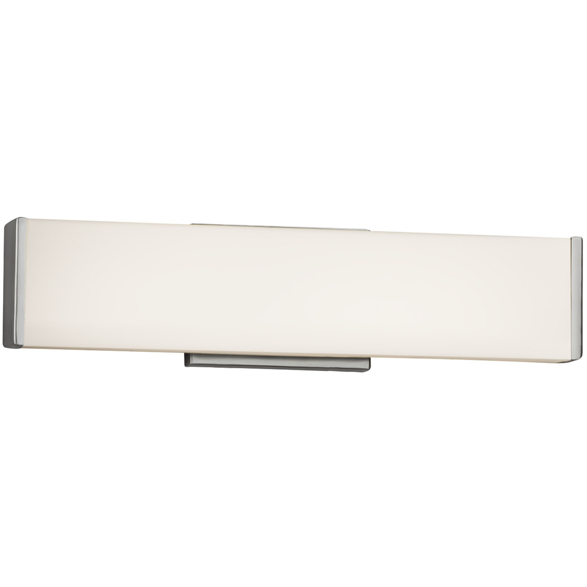 Fusion 18.5 inch Brushed Nickel Vanity Light Wall Light in Opal Fusion