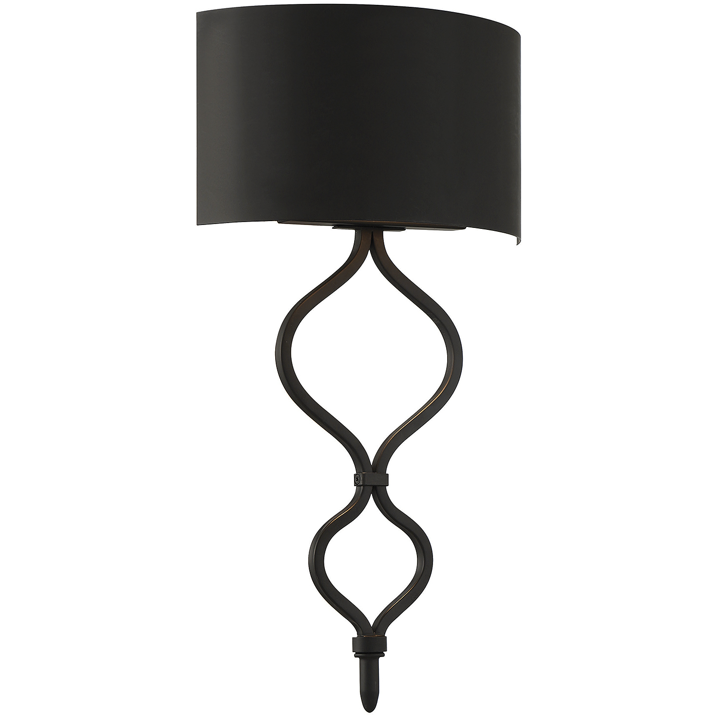 Como LED 11 inch Matte Black ADA Wall Sconce Wall Light, Essentials