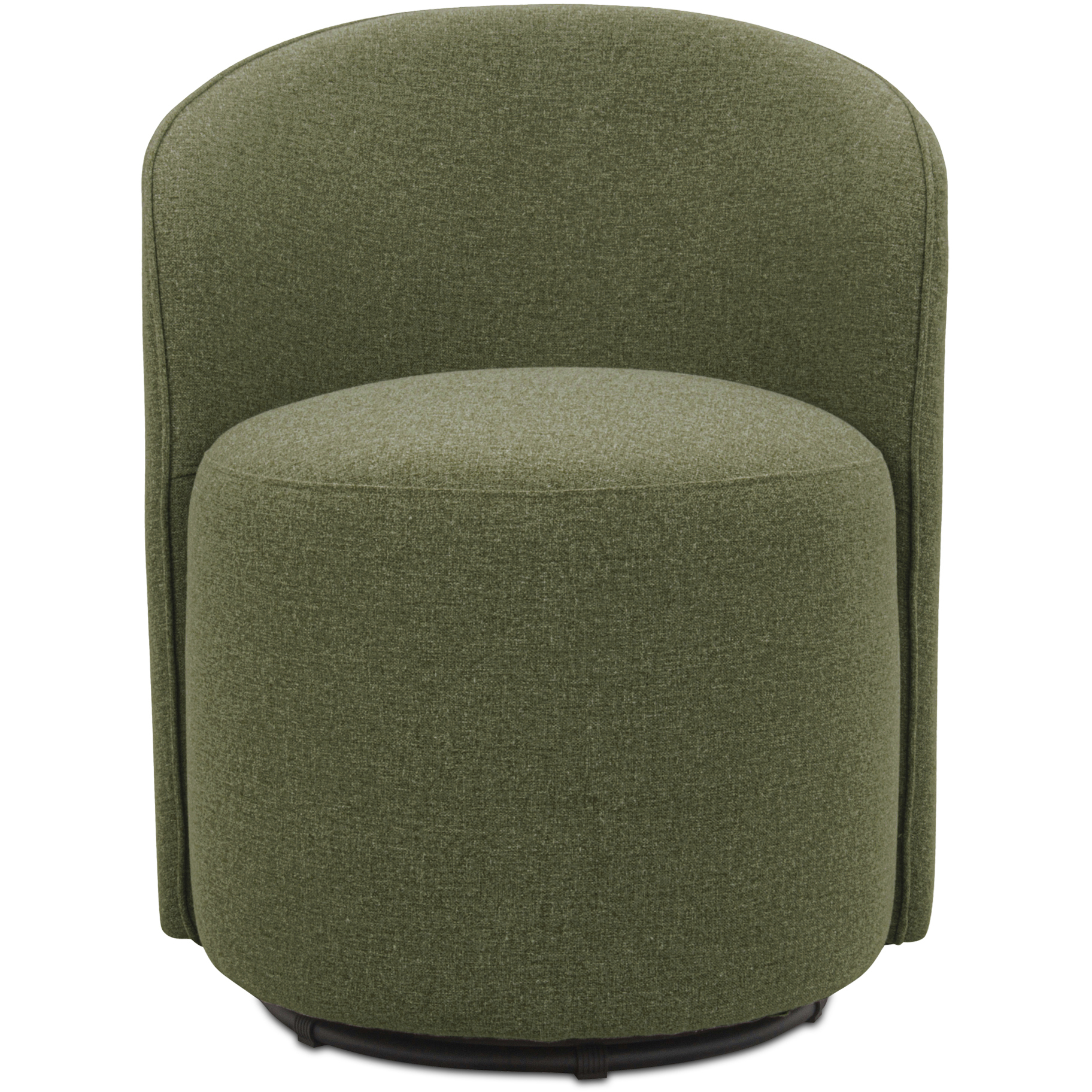 Sylvie AZ Green Outdoor Swivel Dining Chair