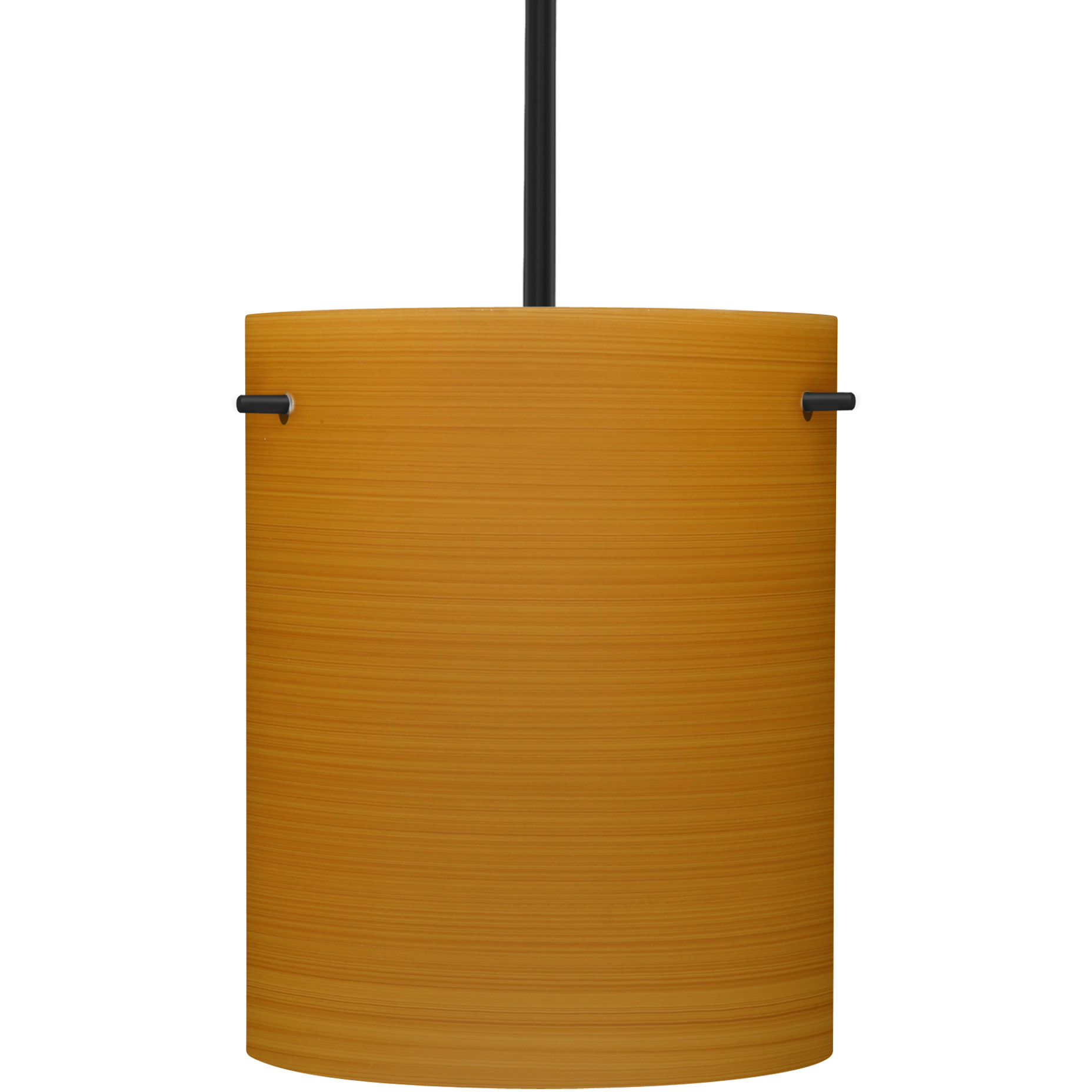 Tamburo 8 LED Black Stem Pendant Ceiling Light