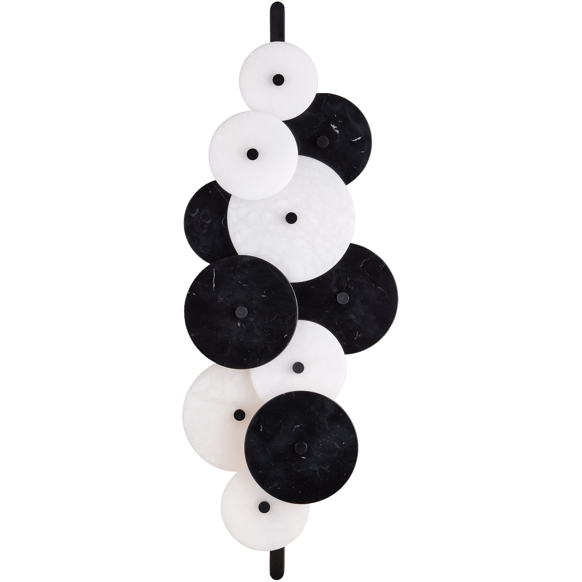 Inyo 2 Light 11 inch Natural/Satin Black Wall Sconce Wall Light