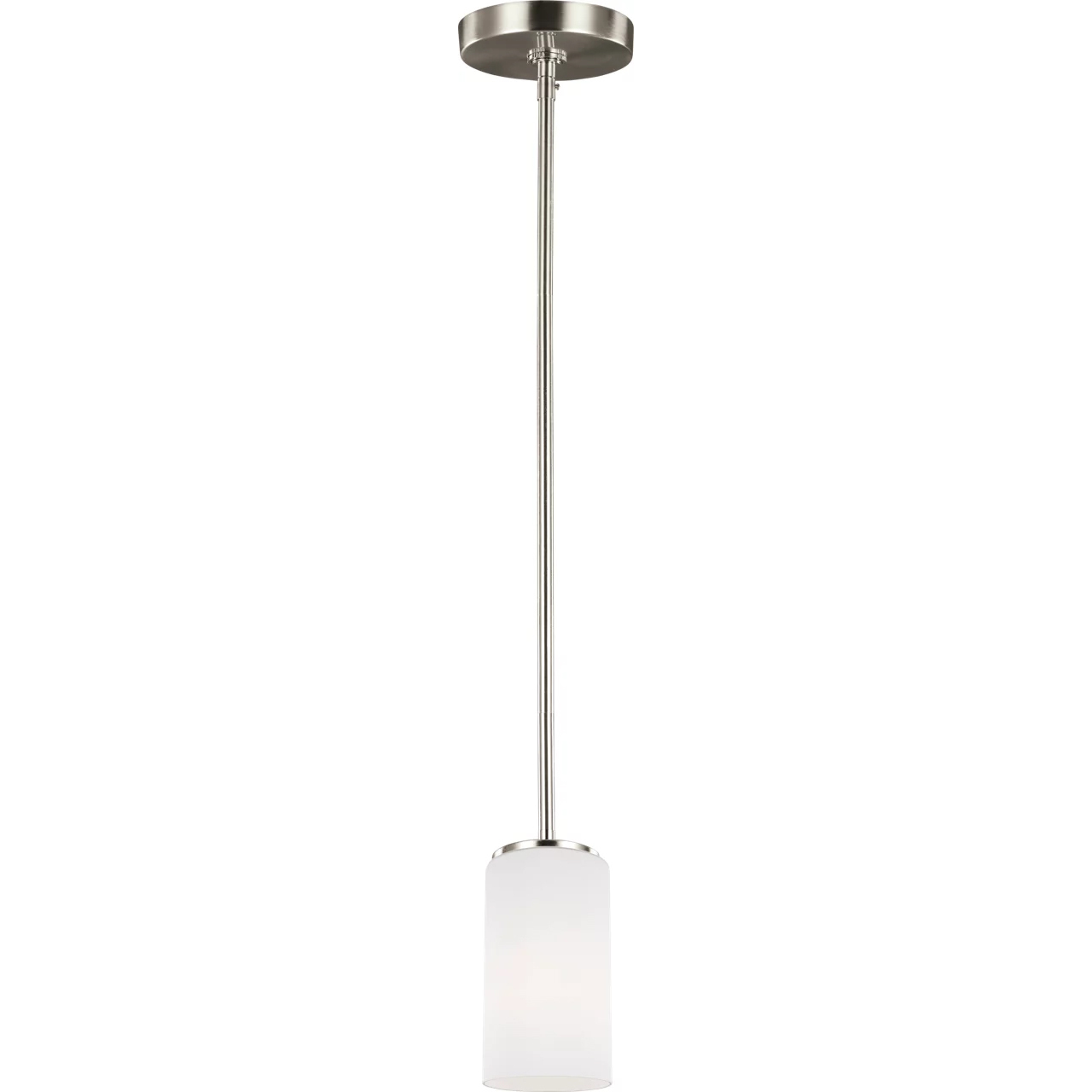 Alturas 1 Light 3.5 inch Brushed Nickel Pendant Ceiling Light