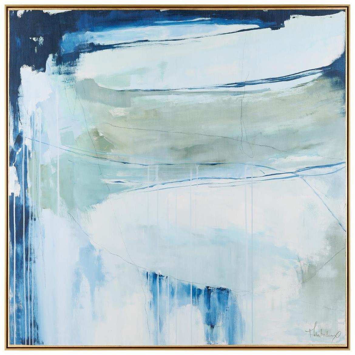 Blue Wash Wall Art