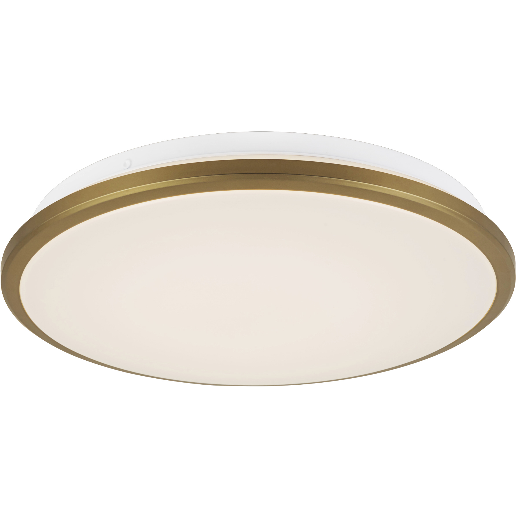 Brook 13.13 inch Brushed Gold Flush Mount Ceiling Light