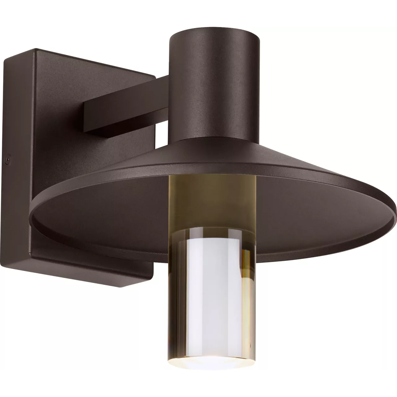 Sean Lavin Ash LED 9.6 inch Bronze Outdoor Wall Light in Cylinder, LED 90 CRI 2700K High Output, No Options, Integrated LED