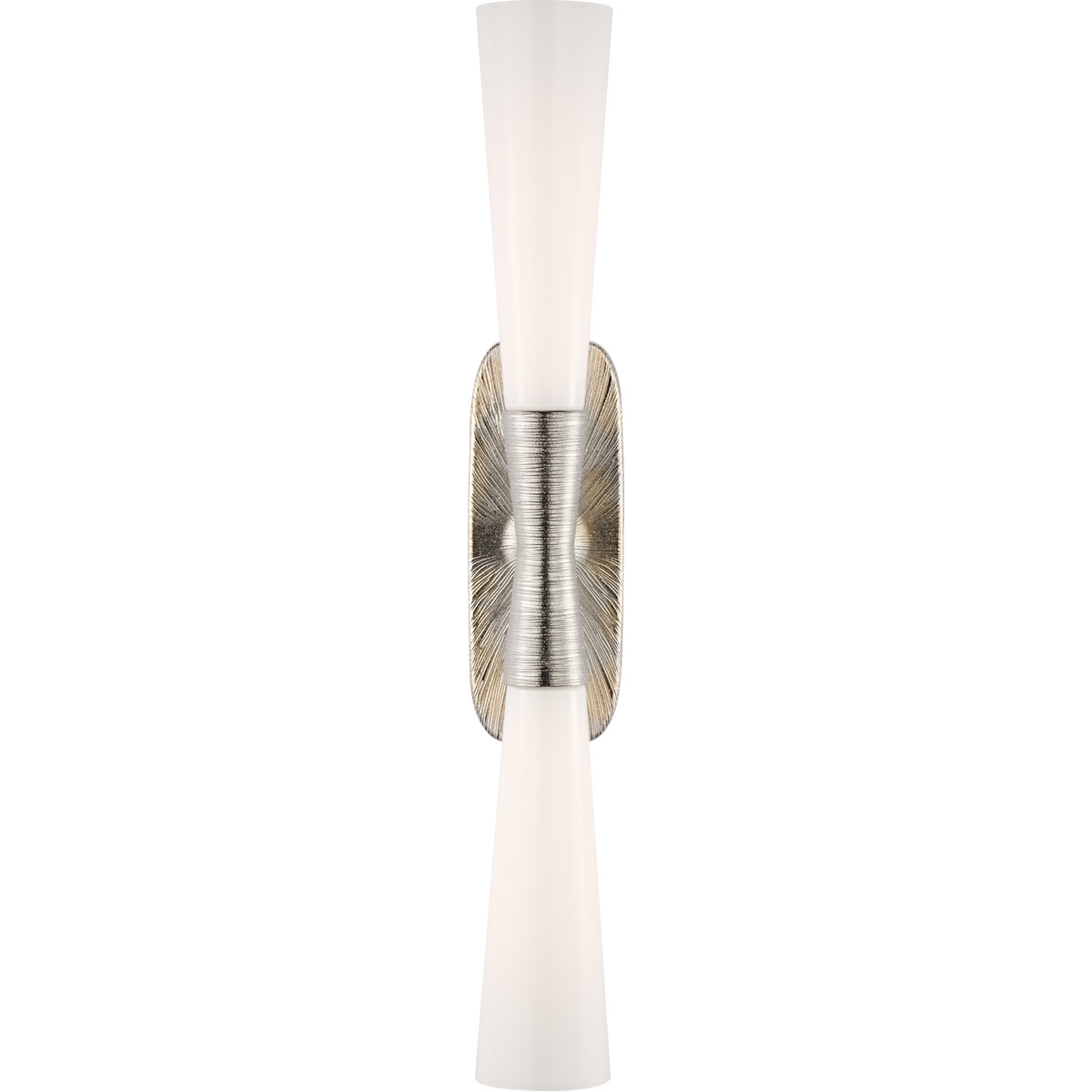 Kelly Wearstler Utopia LED 4.75 inch Polished Nickel Double Bath Sconce Wall Light