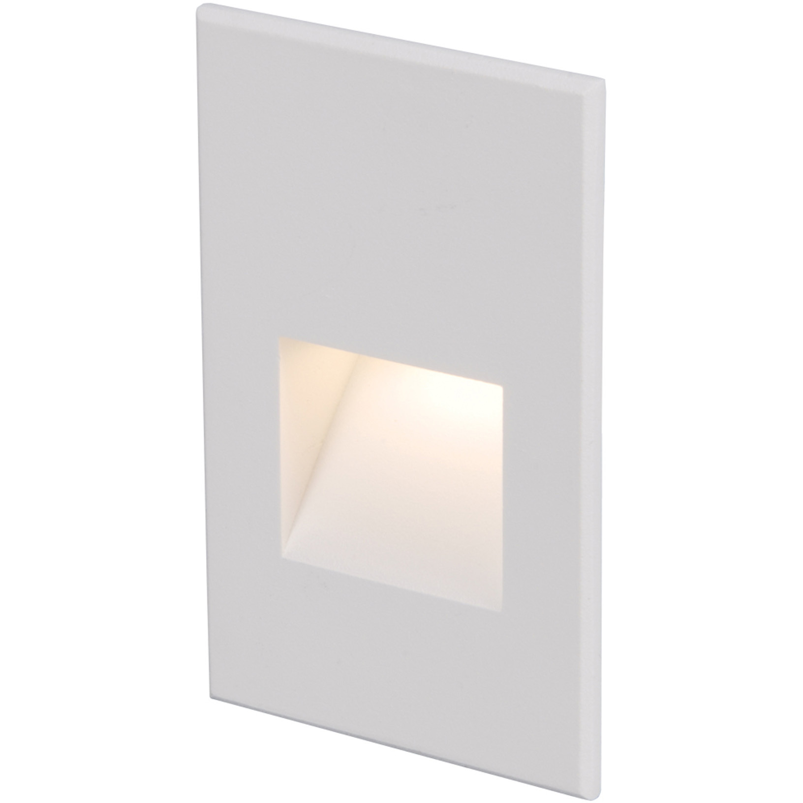 WAC 12V Step Light LED 3 inch White ADA Step and Wall Light in 3000K Warm White LED, WAC Landscape