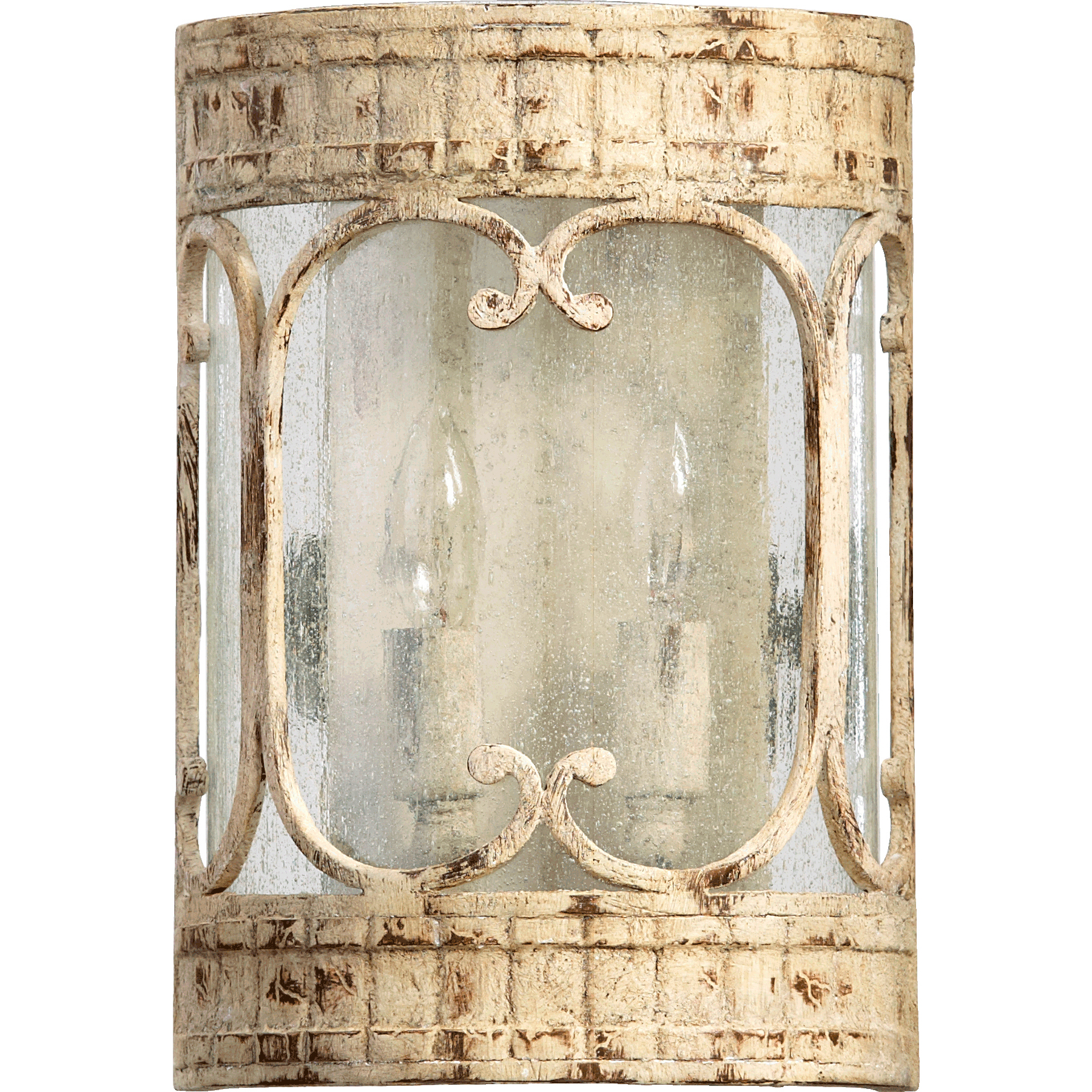 Florence 2 Light 7.75 inch Persian White Wall Sconce Wall Light