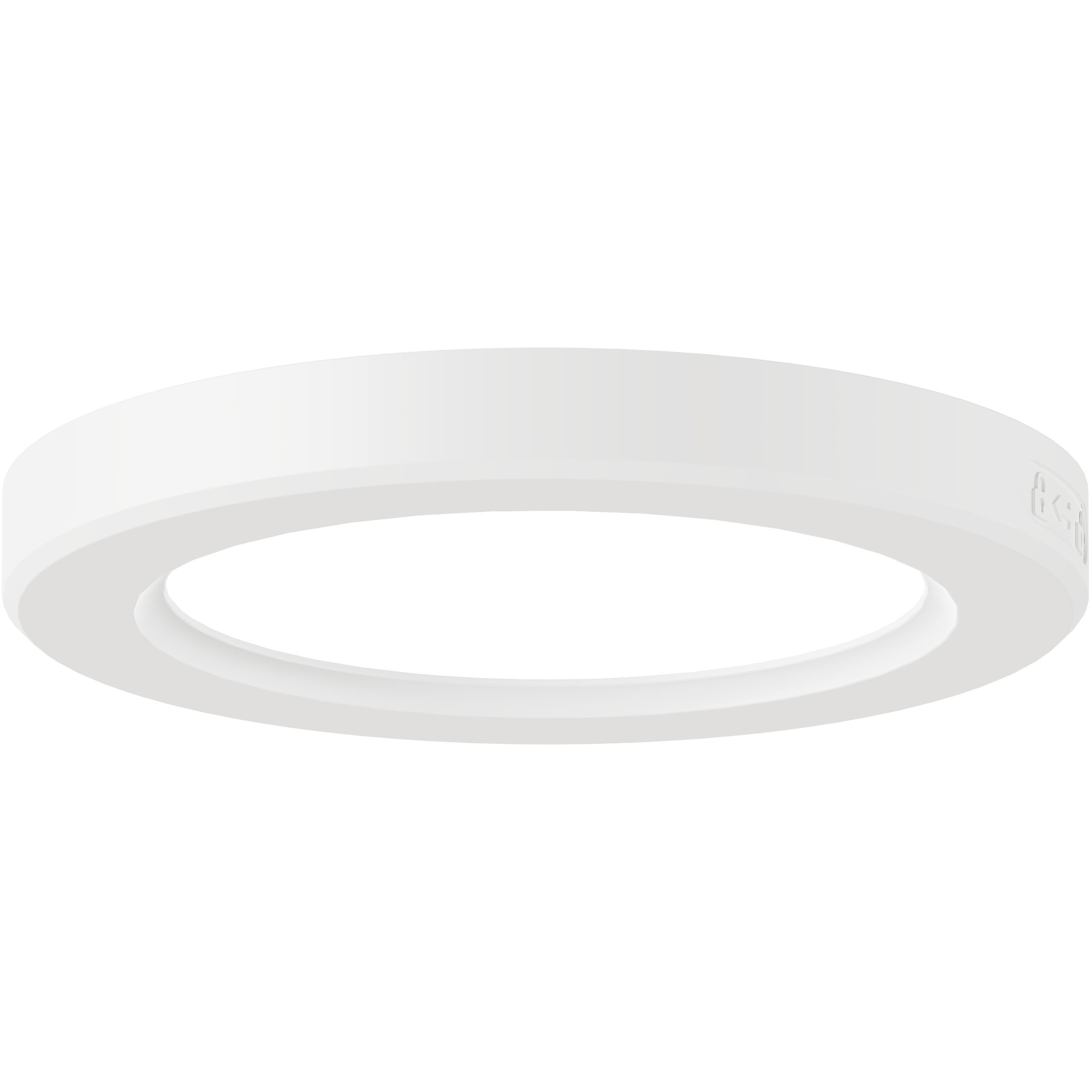 Firefly LED 5.43 inch Matte White Flush Mount Ceiling Light