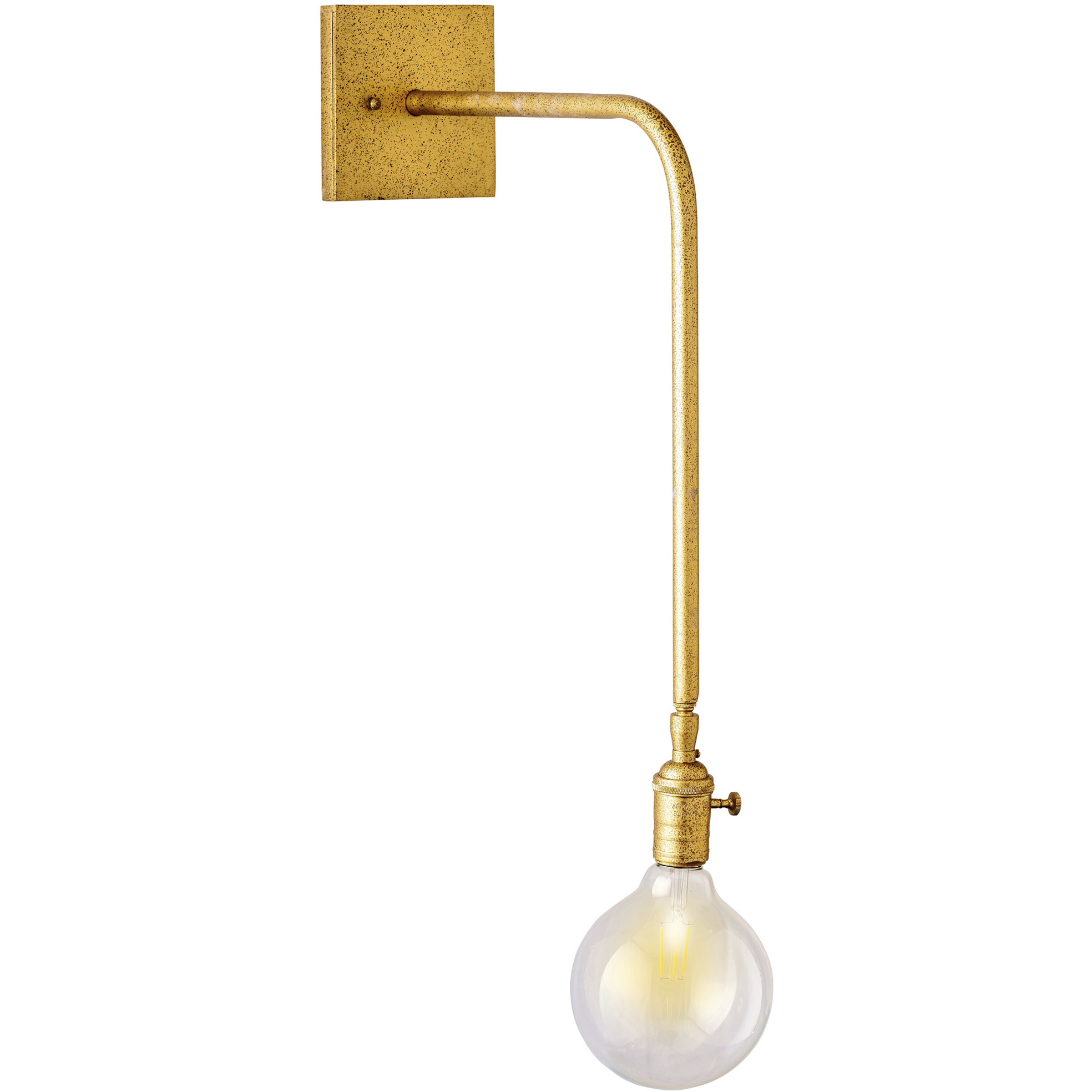 New Traditional 1 Light Spartina Gold Wall Sconce Wall Light