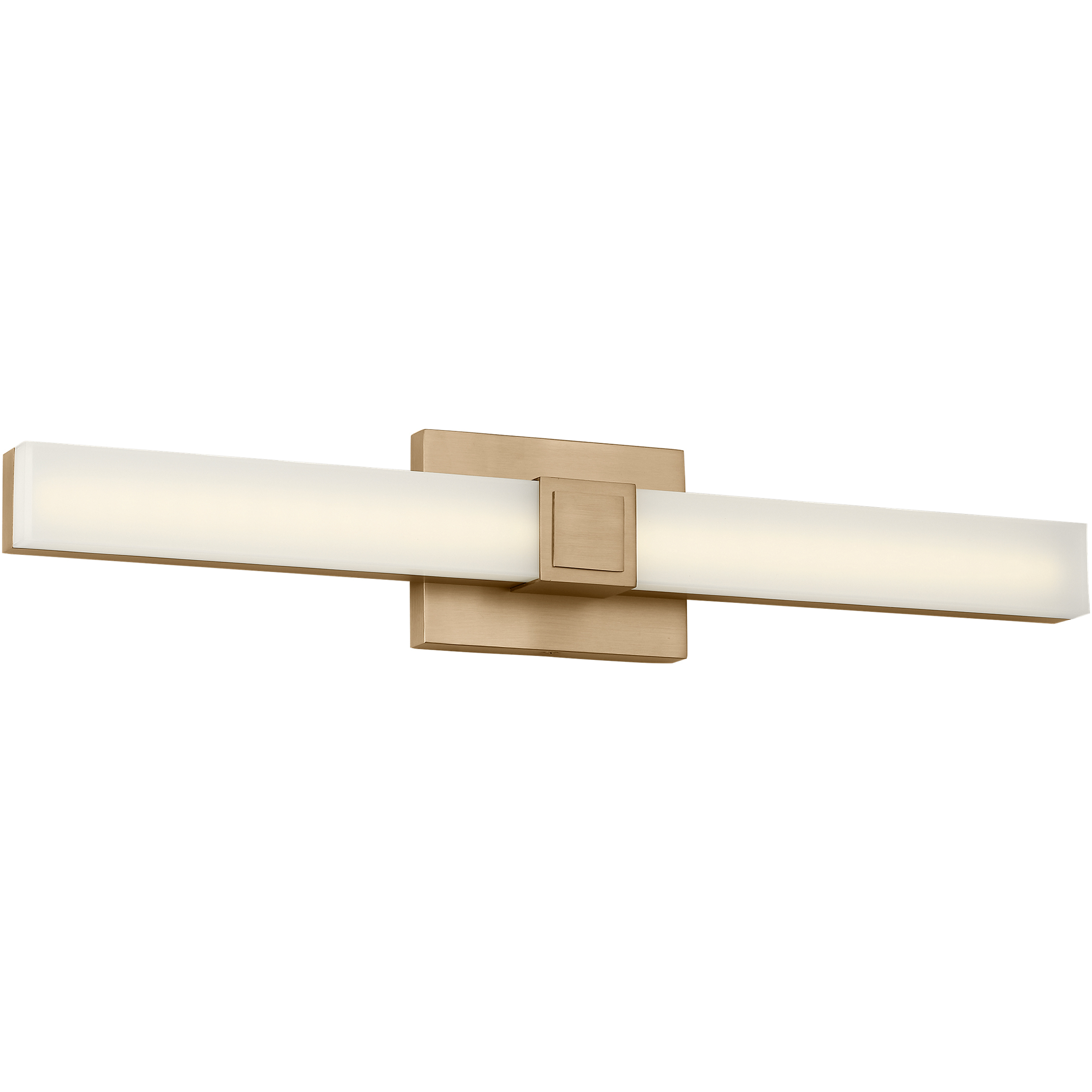 Fentress LED 24 inch Satin Brass Vanity Light Wall Light