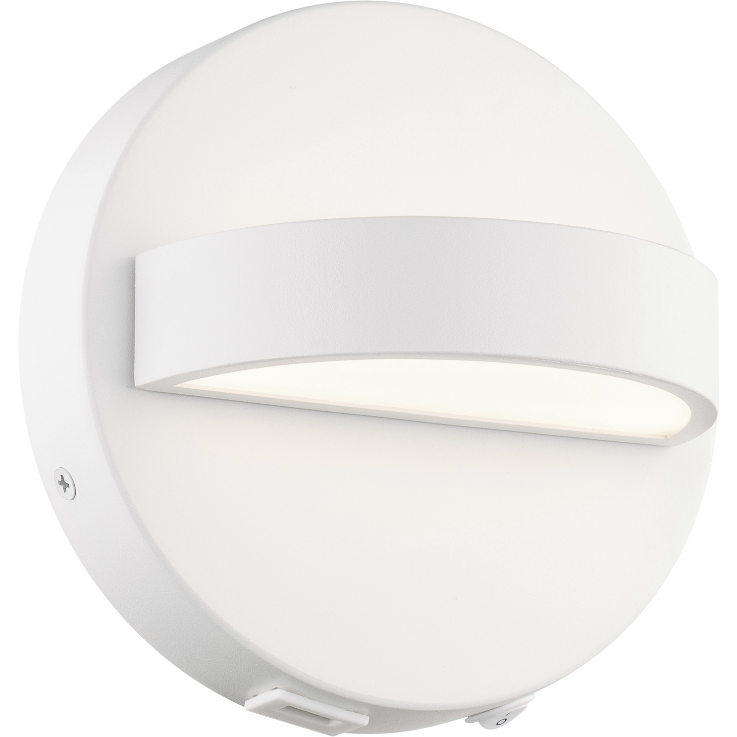 Wink LED 3.88 inch White ADA Reading Light Wall Light, dweLED
