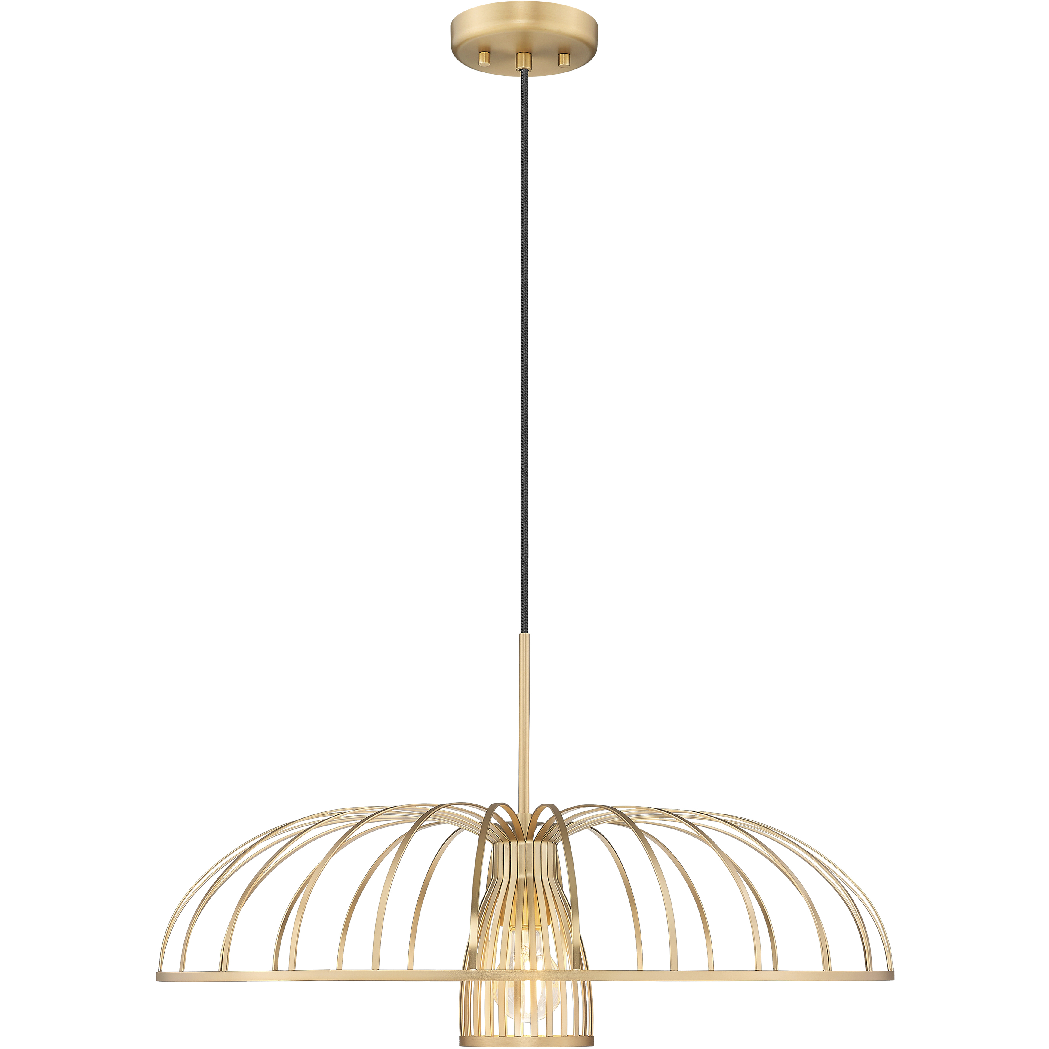 Valencia 1 Light 24 inch Modern Gold Pendant Ceiling Light