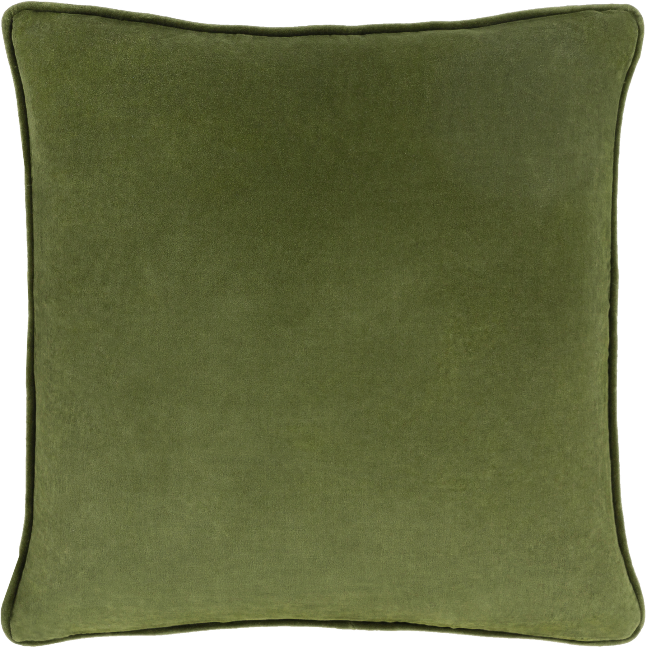Safflower 20 X 20 inch Medium Green Pillow Kit, Square