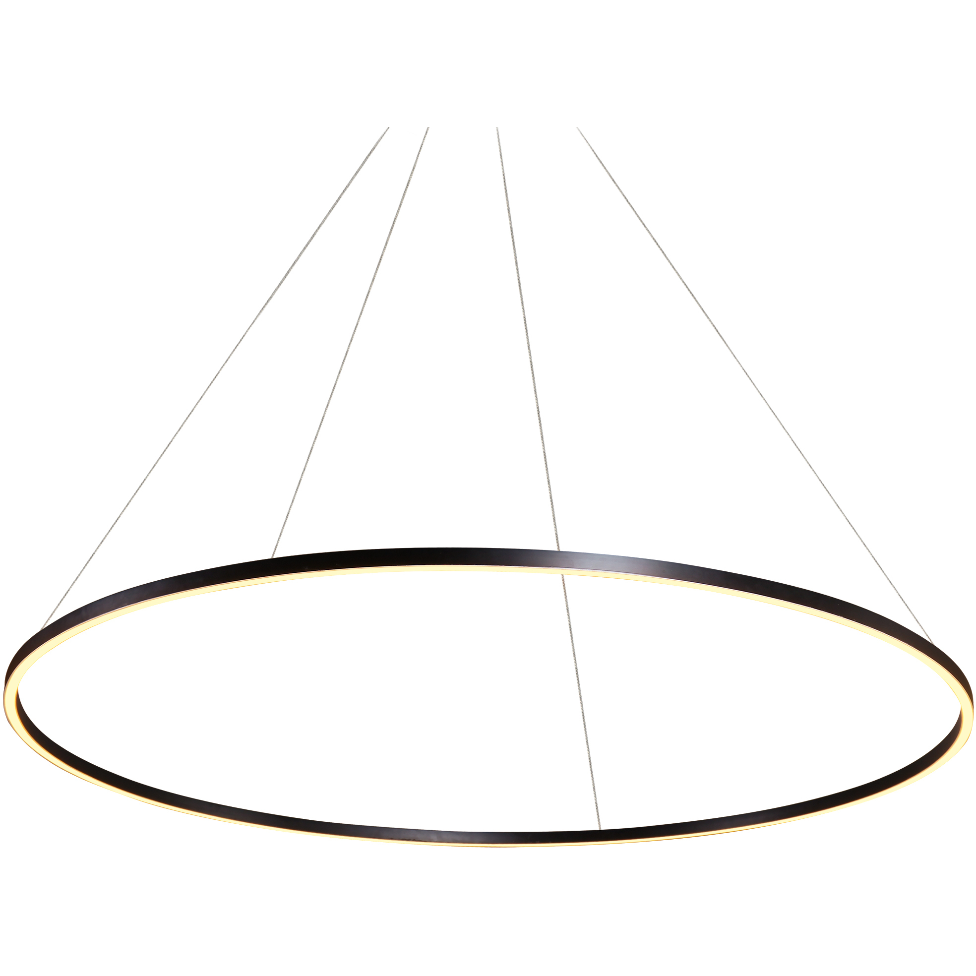 Tania 72 inch Black Chandelier Ceiling Light