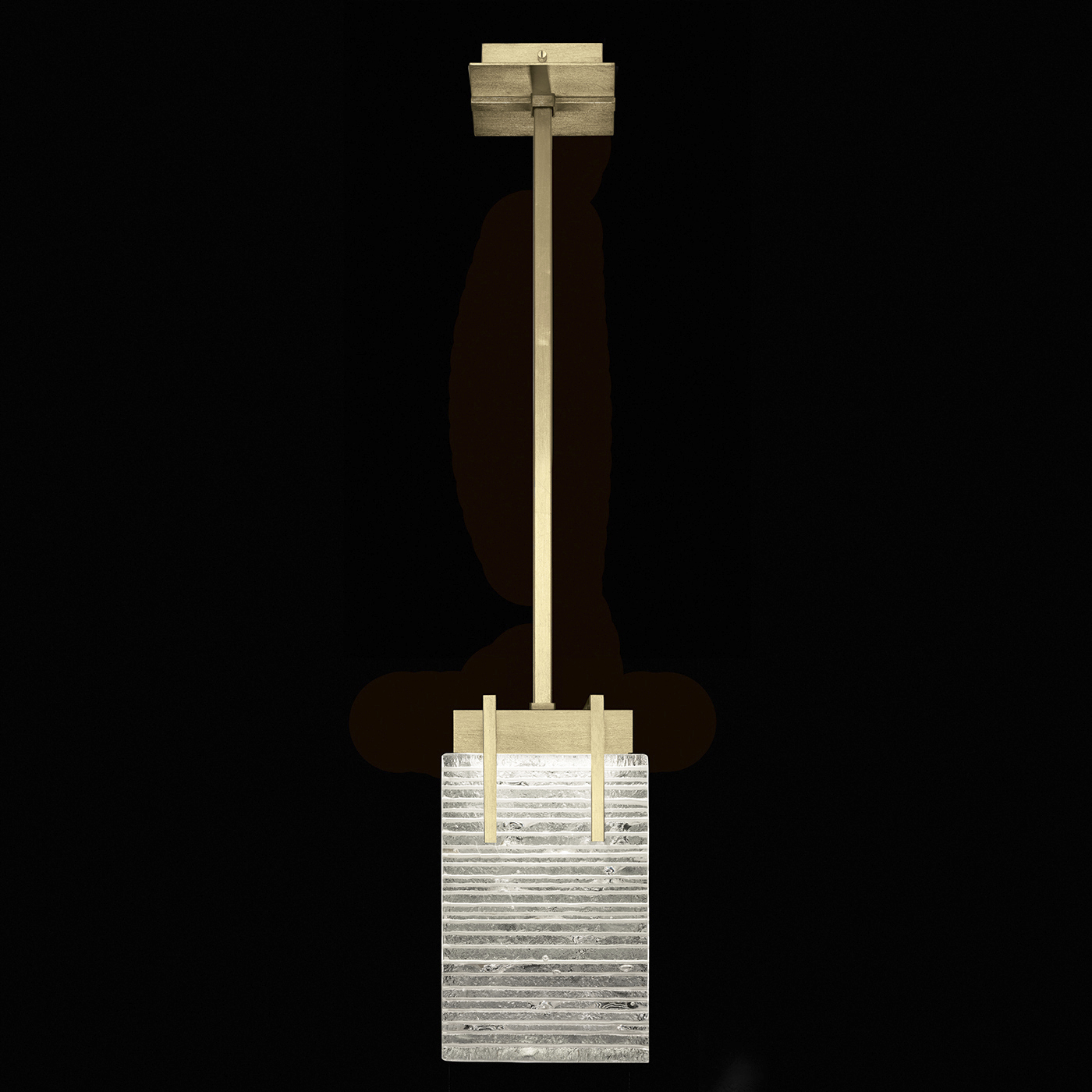 Terra 2 Light 7.75 inch Gold Pendant Ceiling Light