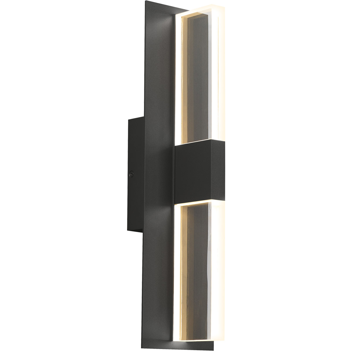 Sean Lavin Lyft LED 18.5 inch Black Outdoor Wall Light in No Options, Clear Glass, LED 80 CRI 2700K, Integrated LED