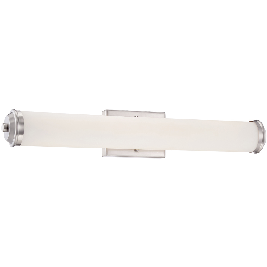 Geneva LED 30 inch Satin Platinum Bath Bar Wall Light