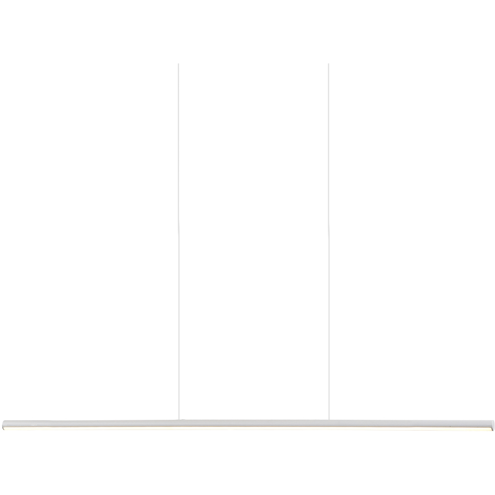 Chute LED 35.5 inch White Linear Pendant Ceiling Light