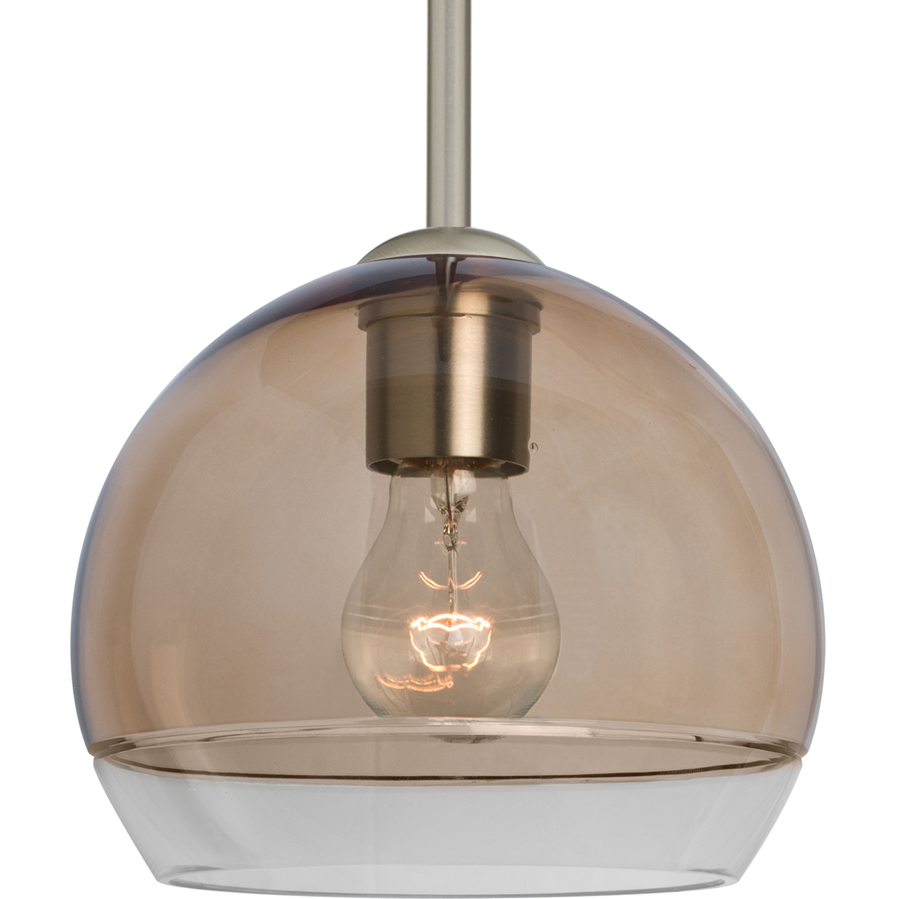 Ally 8 1 Light Satin Nickel Stem Pendant Ceiling Light