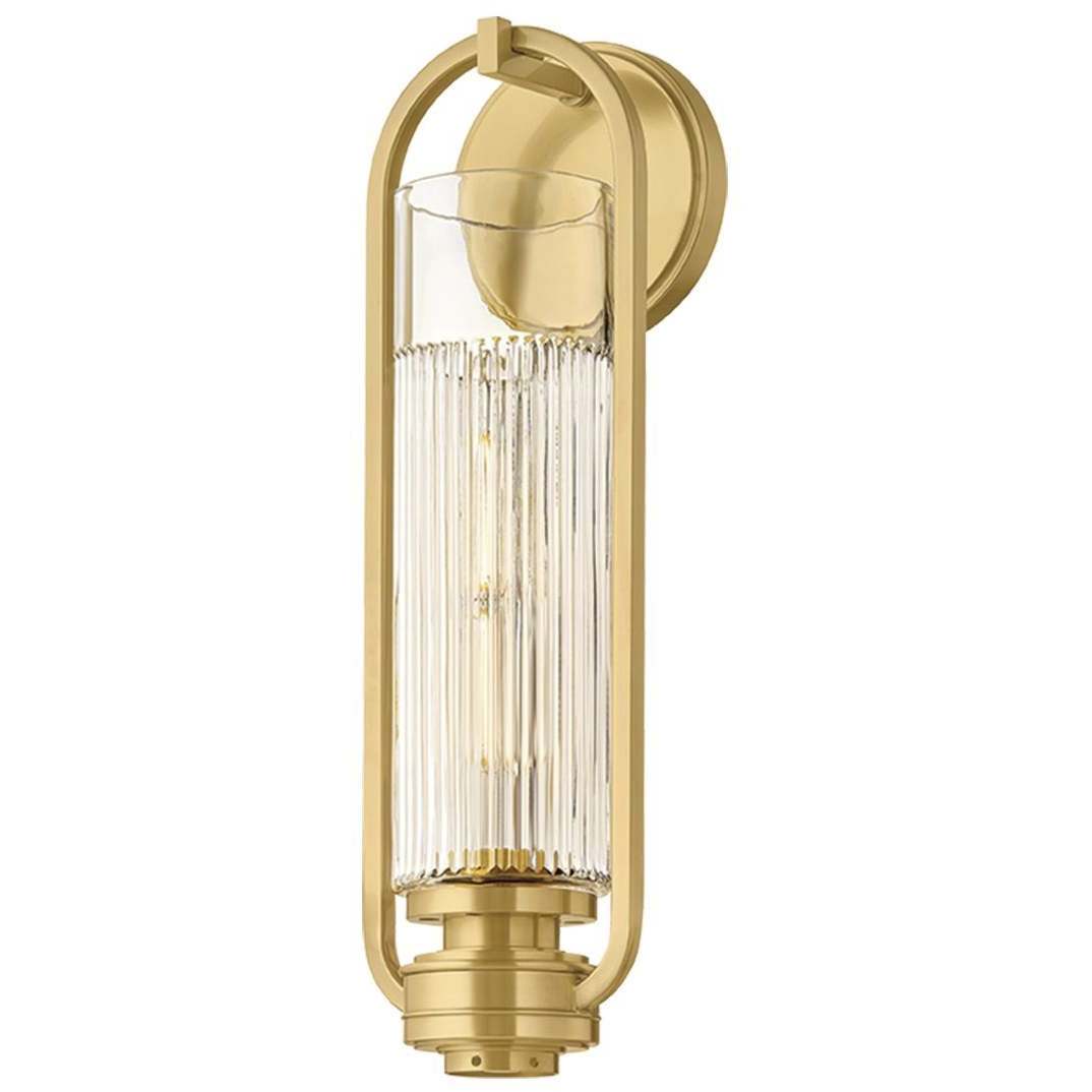 Binnewater 1 Light 4.75 inch Aged Brass Wall Sconce Wall Light