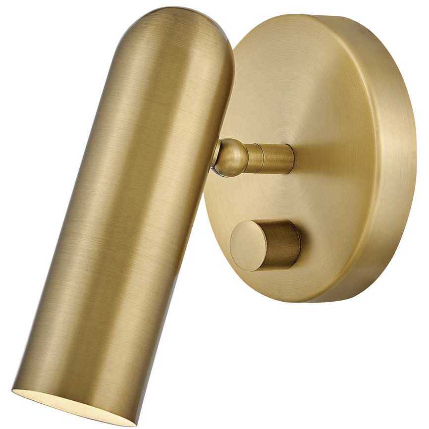 Dax LED 5 inch Heritage Brass Indoor Wall Sconce Wall Light