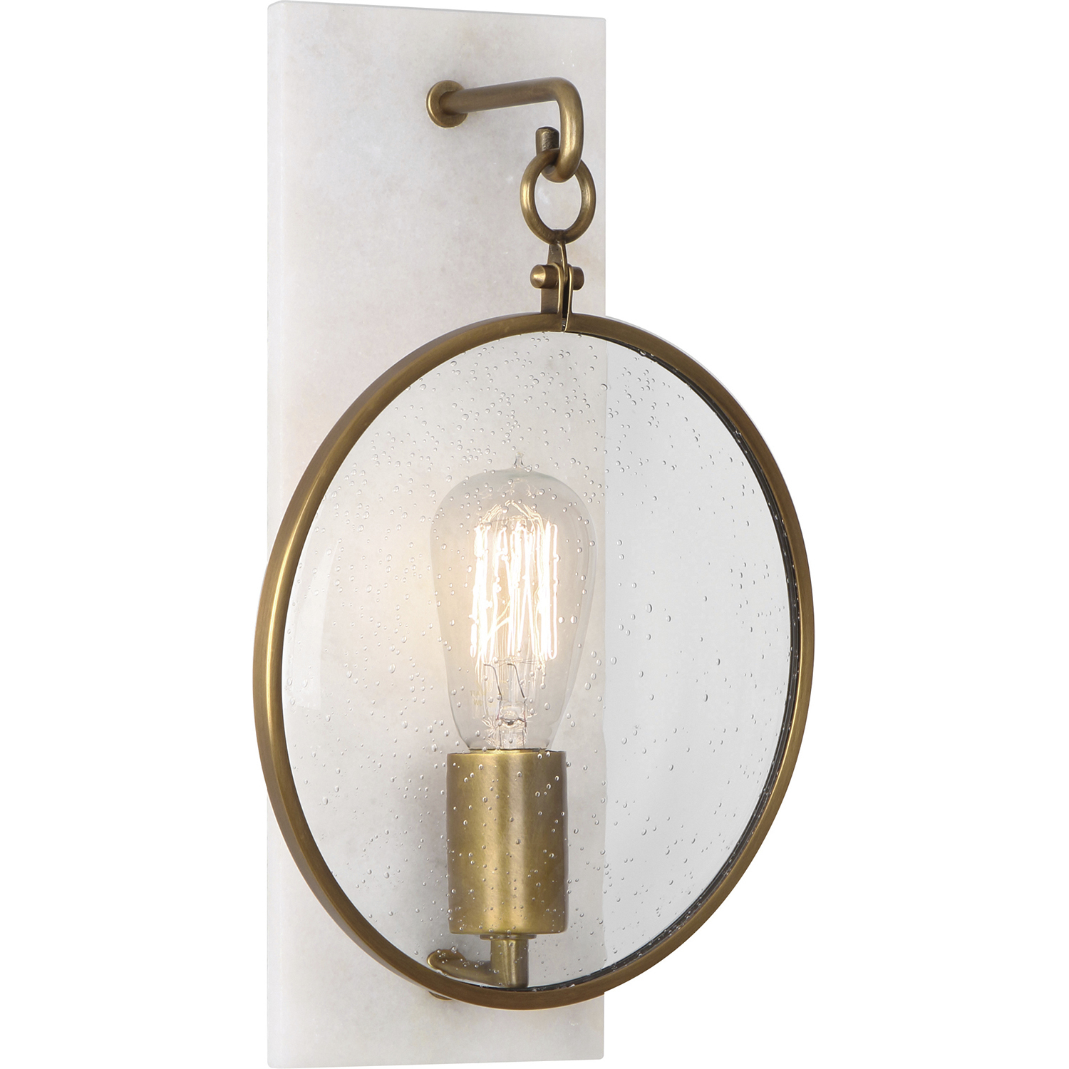 Fineas 1 Light 9.13 inch Aged Brass Wall Sconce Wall Light