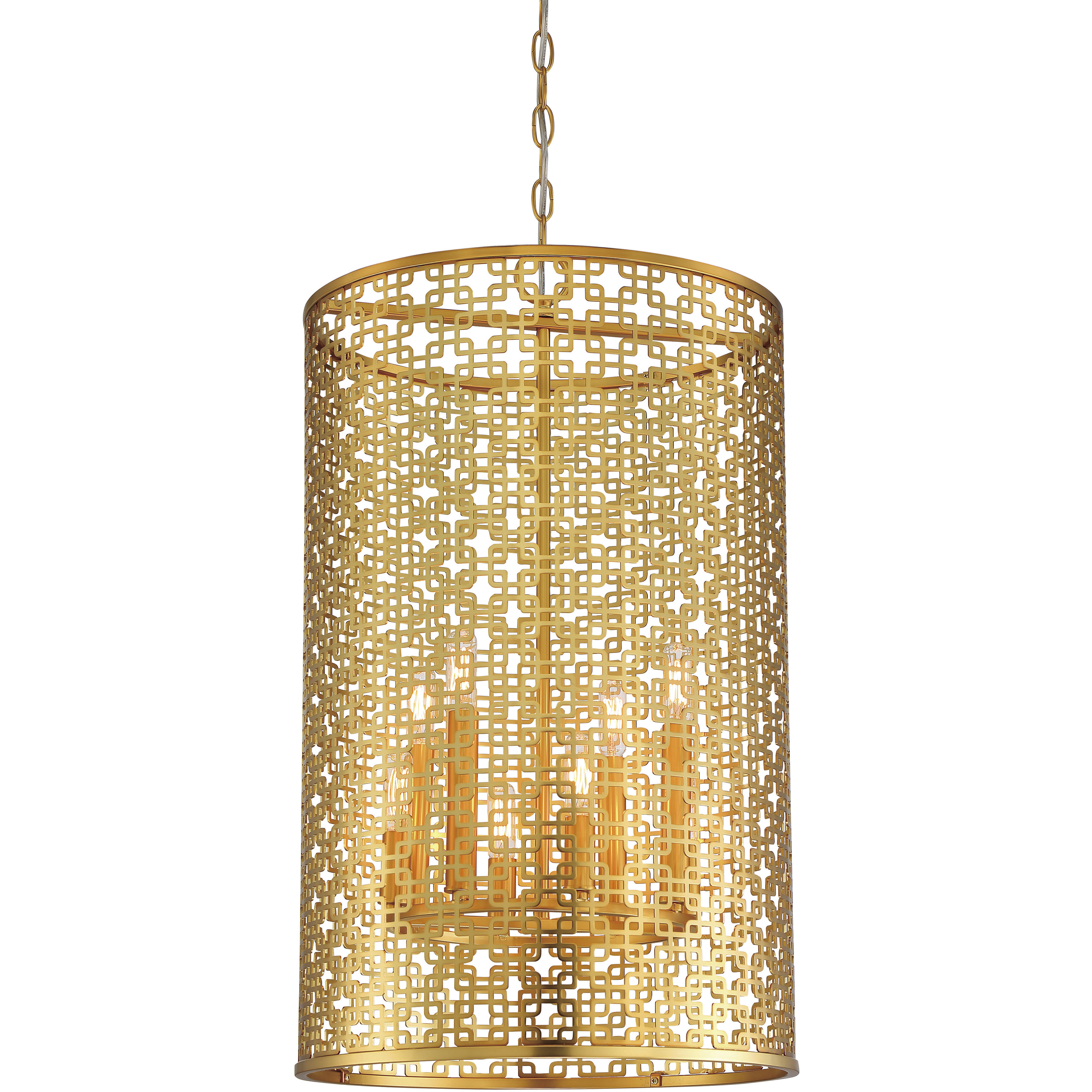 Blairmoor 8 Light 16.5 inch Honey Gold Pendant Ceiling Light