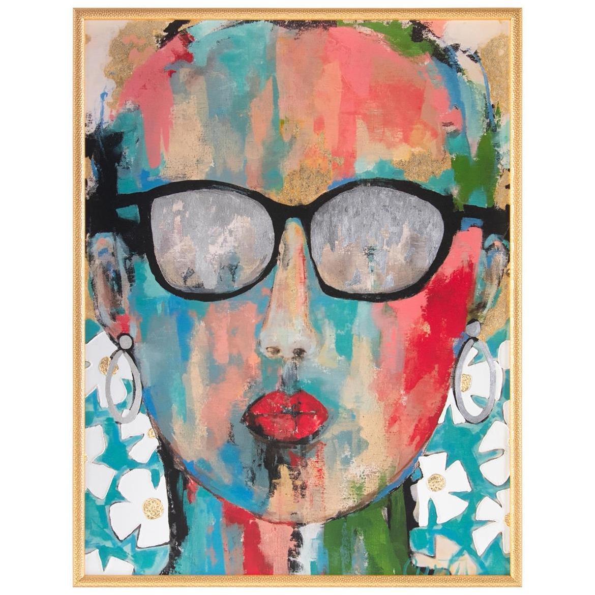 Joan Curtis' Rhythm Divine Gold Leaf Giclees