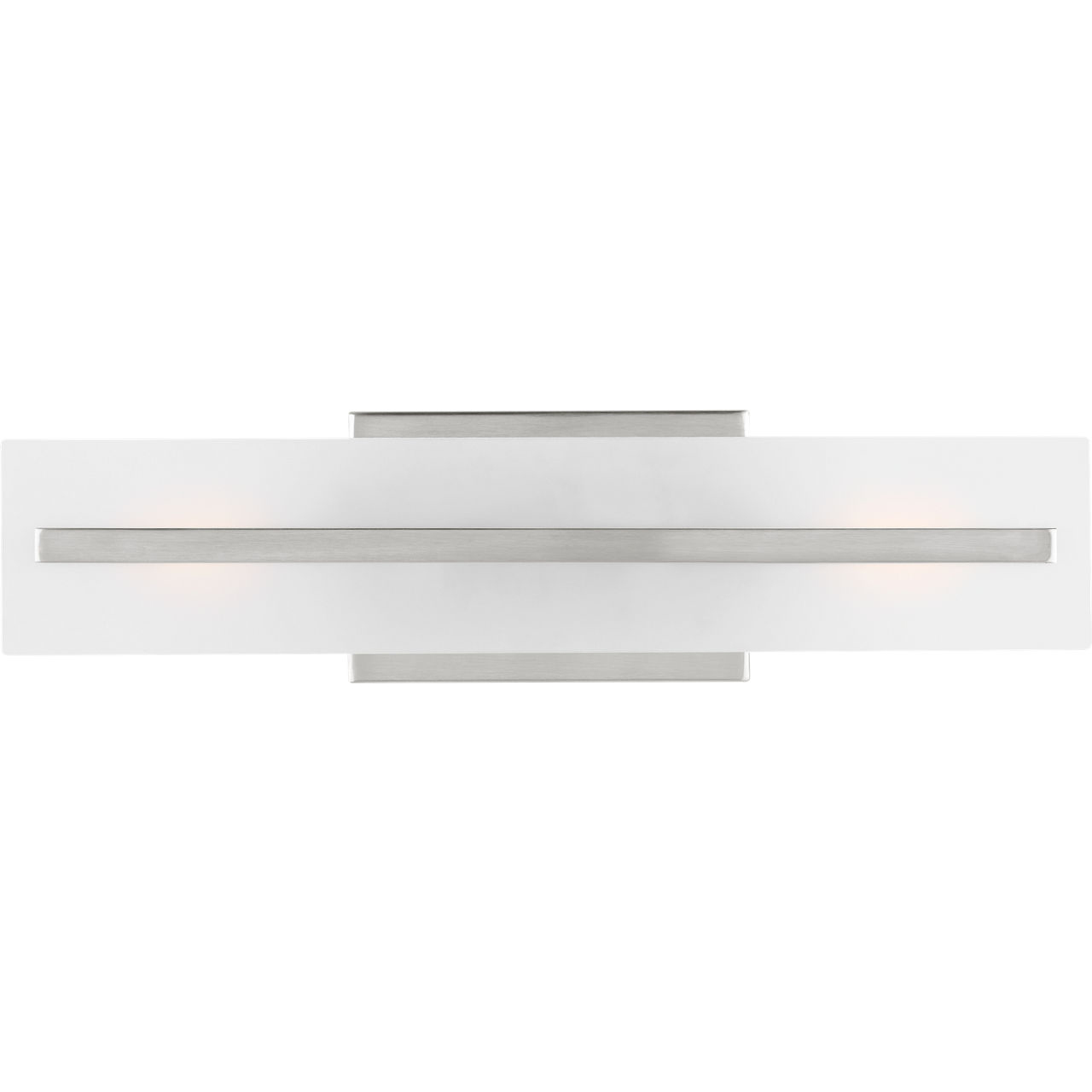 Dex 2 Light 4.75 inch Brushed Nickel Bath Vanity Wall Light