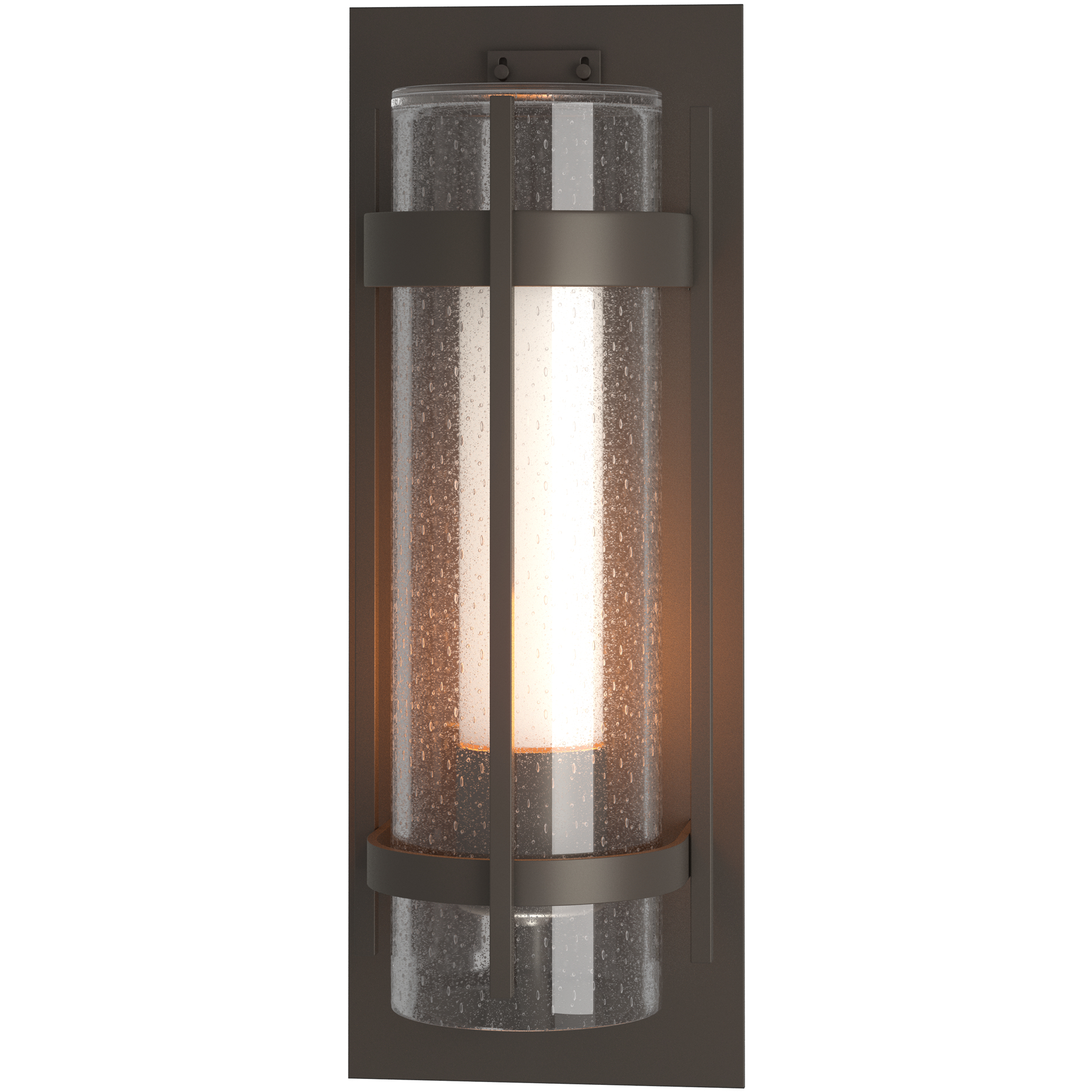 Torch 1 Light 20.8 inch Coastal Dark Smoke Outdoor Sconce, Large