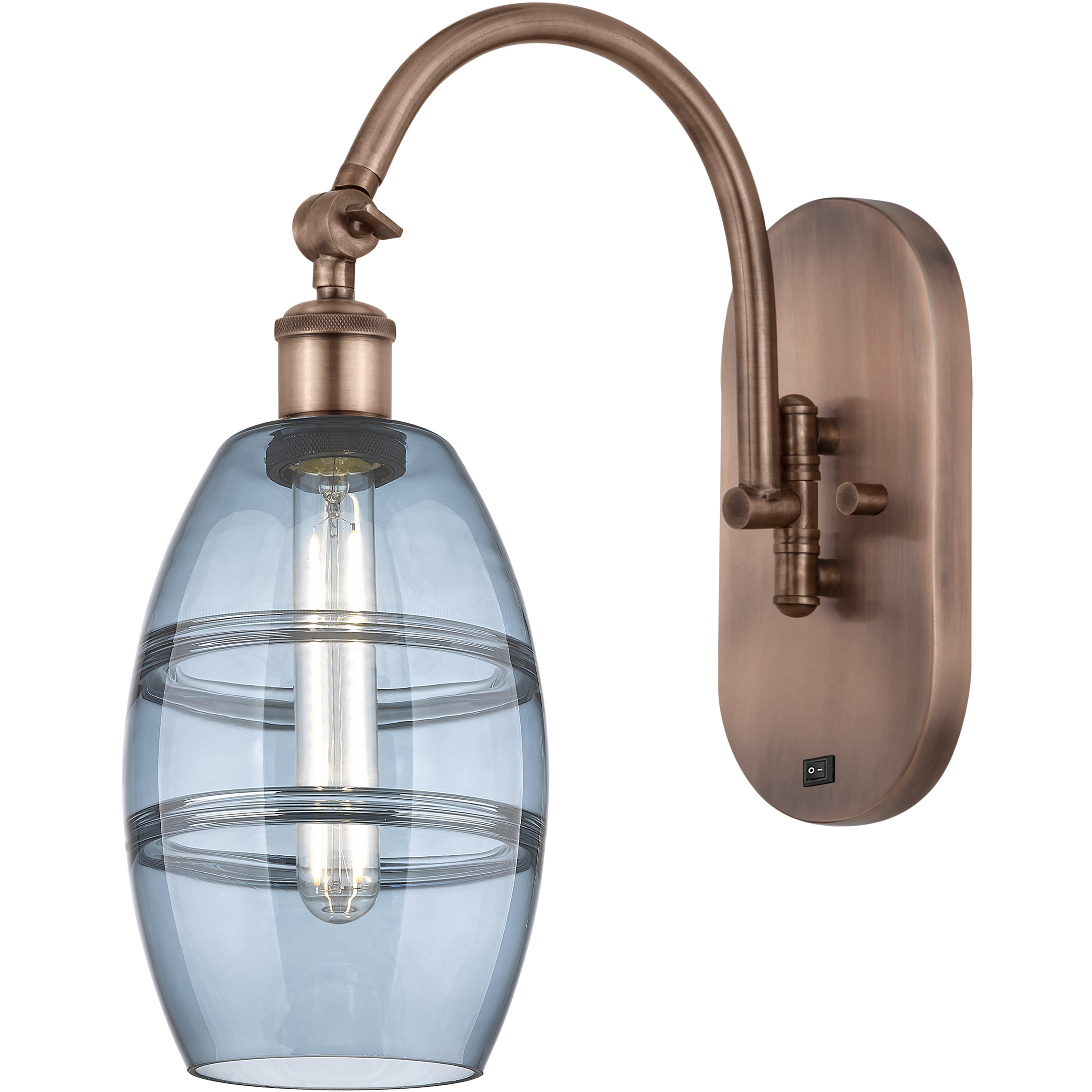 Ballston Vaz 1 Light 5.88 inch Antique Copper Sconce Wall Light
