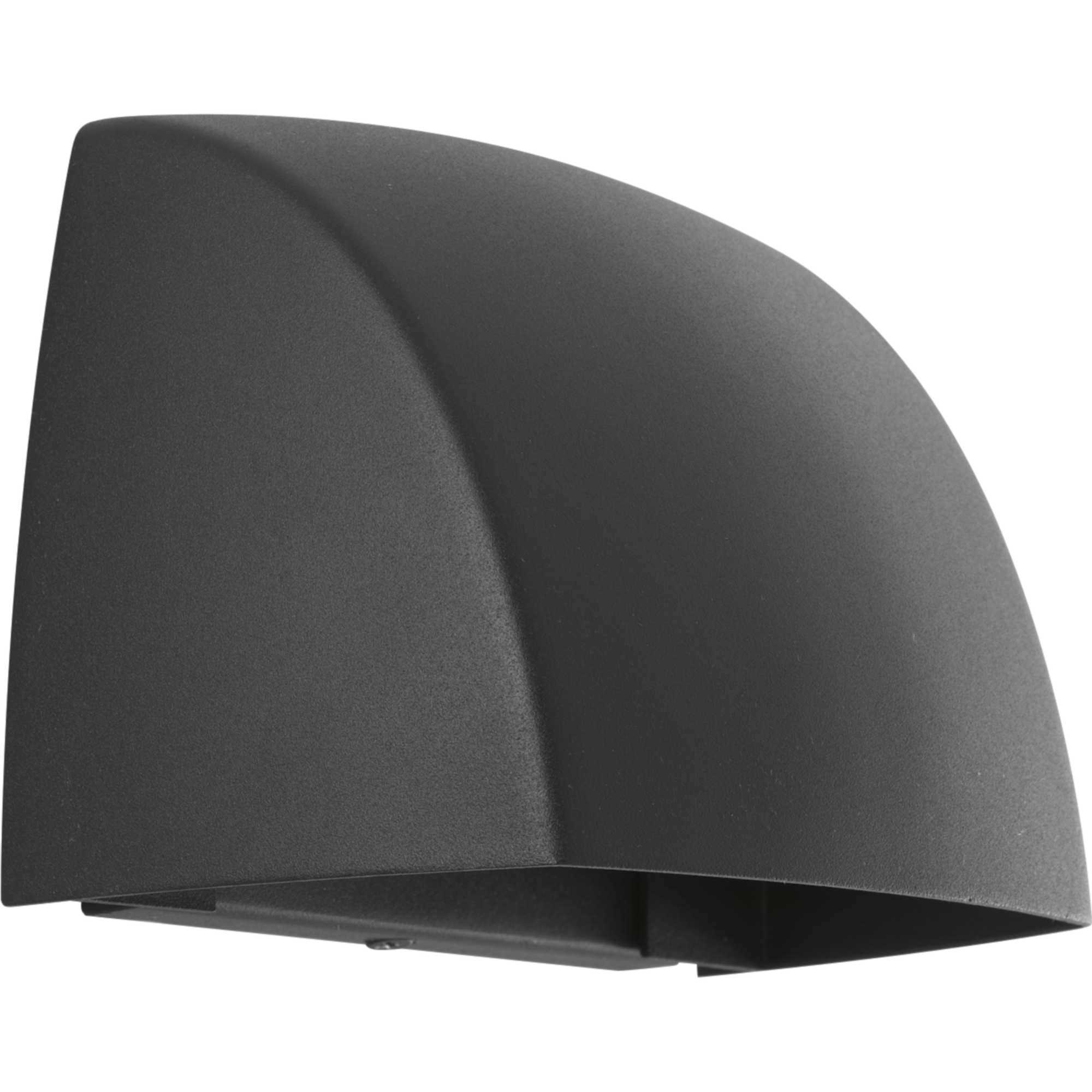 Cornice LED Outdoor Wall Sconce in Black, Progress LED